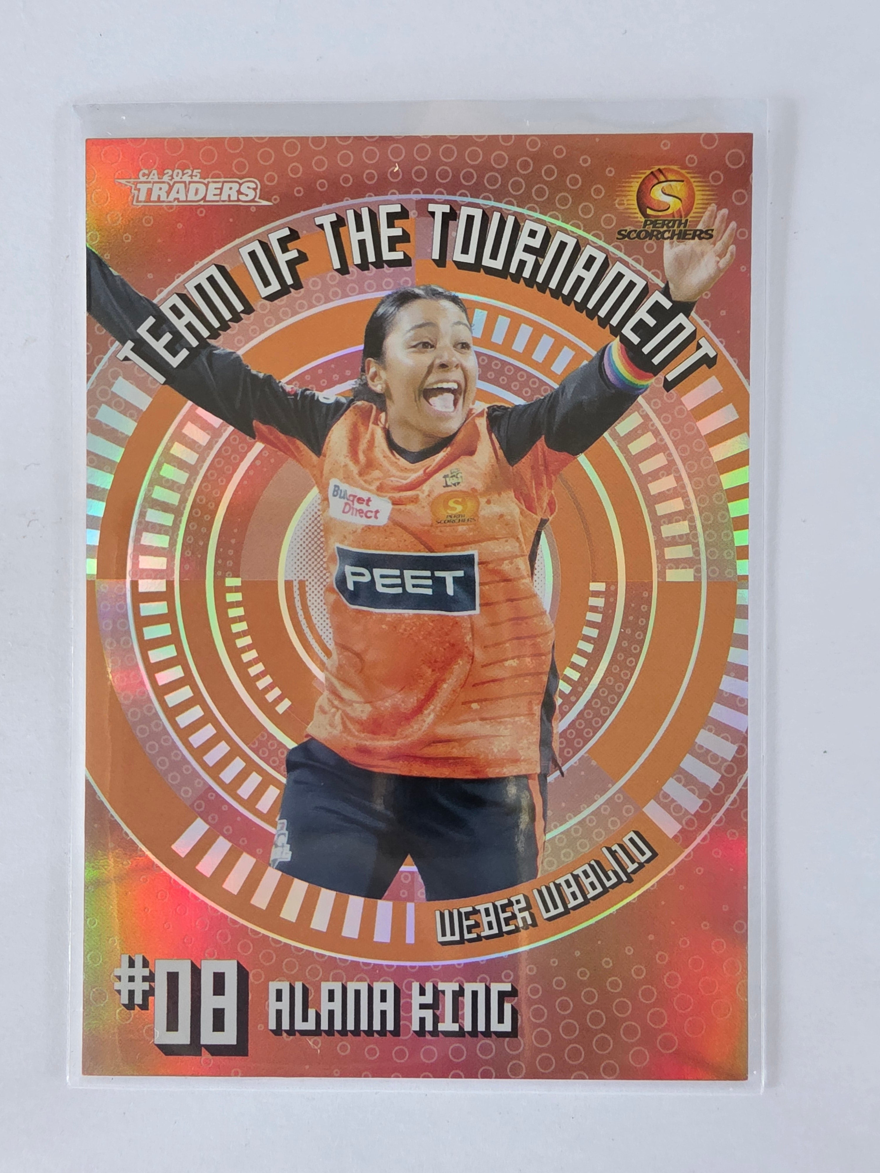 2025/26 Cricket Traders |Team of the Tournament BRONZE | #TTB08 | Alana King | Scorchers