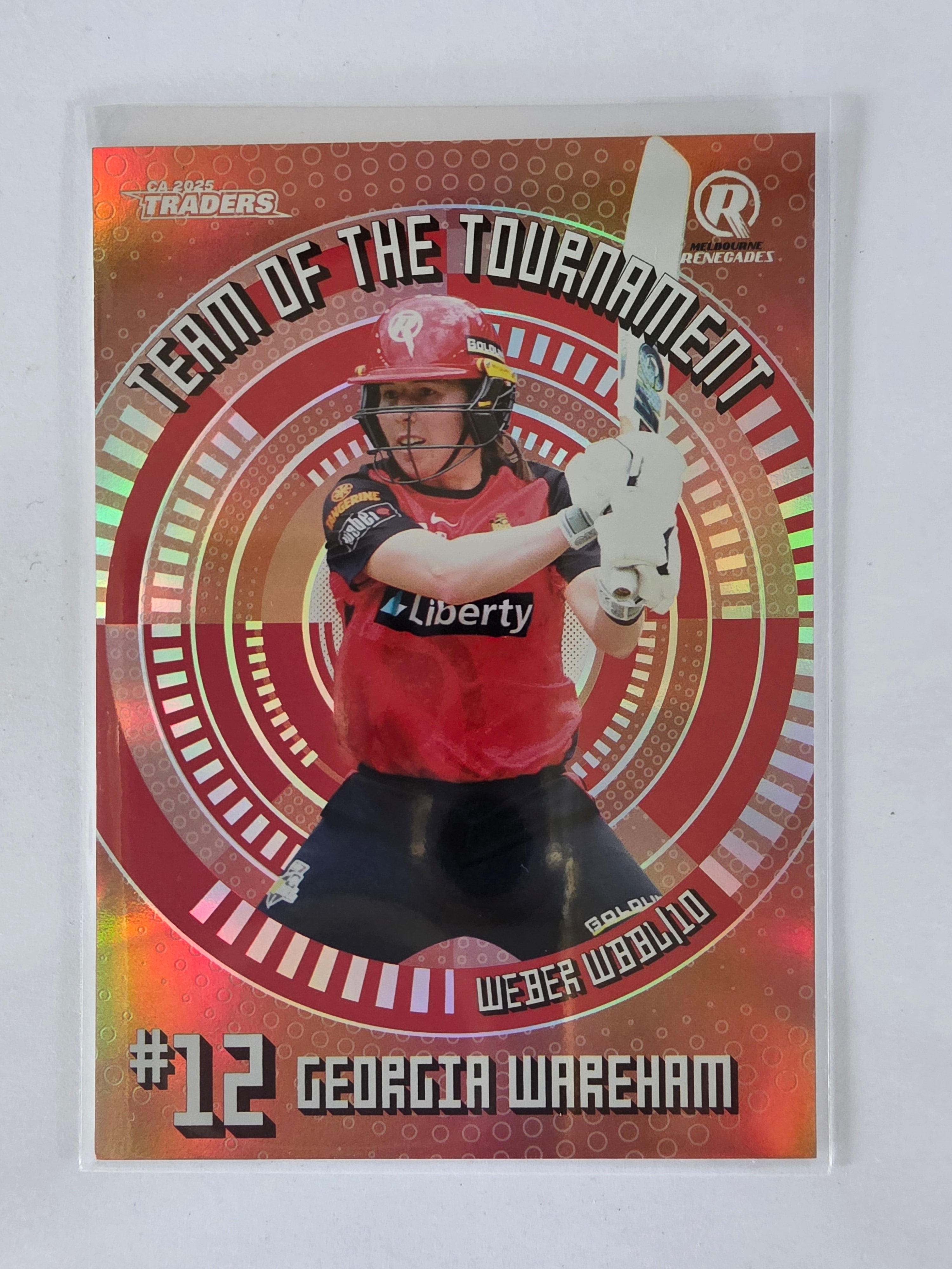 2025/26 Cricket Traders |Team of the Tournament BRONZE | #TTB12 | Georgia Wareham