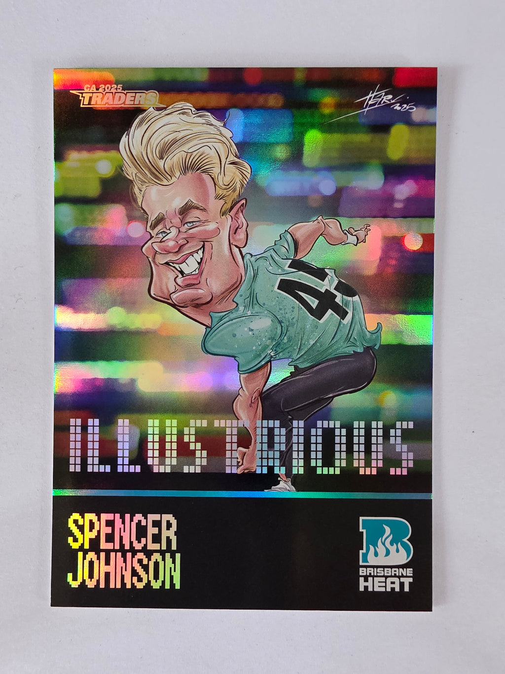2025/26 Cricket Traders | Illustrious | #IL02 | Spencer Johnson | Heat
