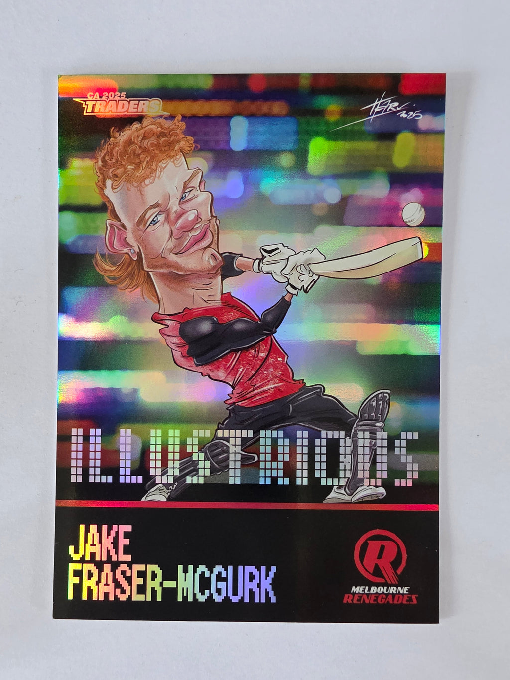 2025/26 Cricket Traders | Illustrious | #IL04 | Jake Fraser-McGurk | Renegades