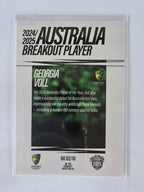 2025/26 Cricket Traders | Breakouts White | #BO02 | Georgia Voll | Australia