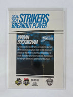 2025/26 Cricket Traders | Breakouts White | #BO03 | Jordan Buckingham | Strikers