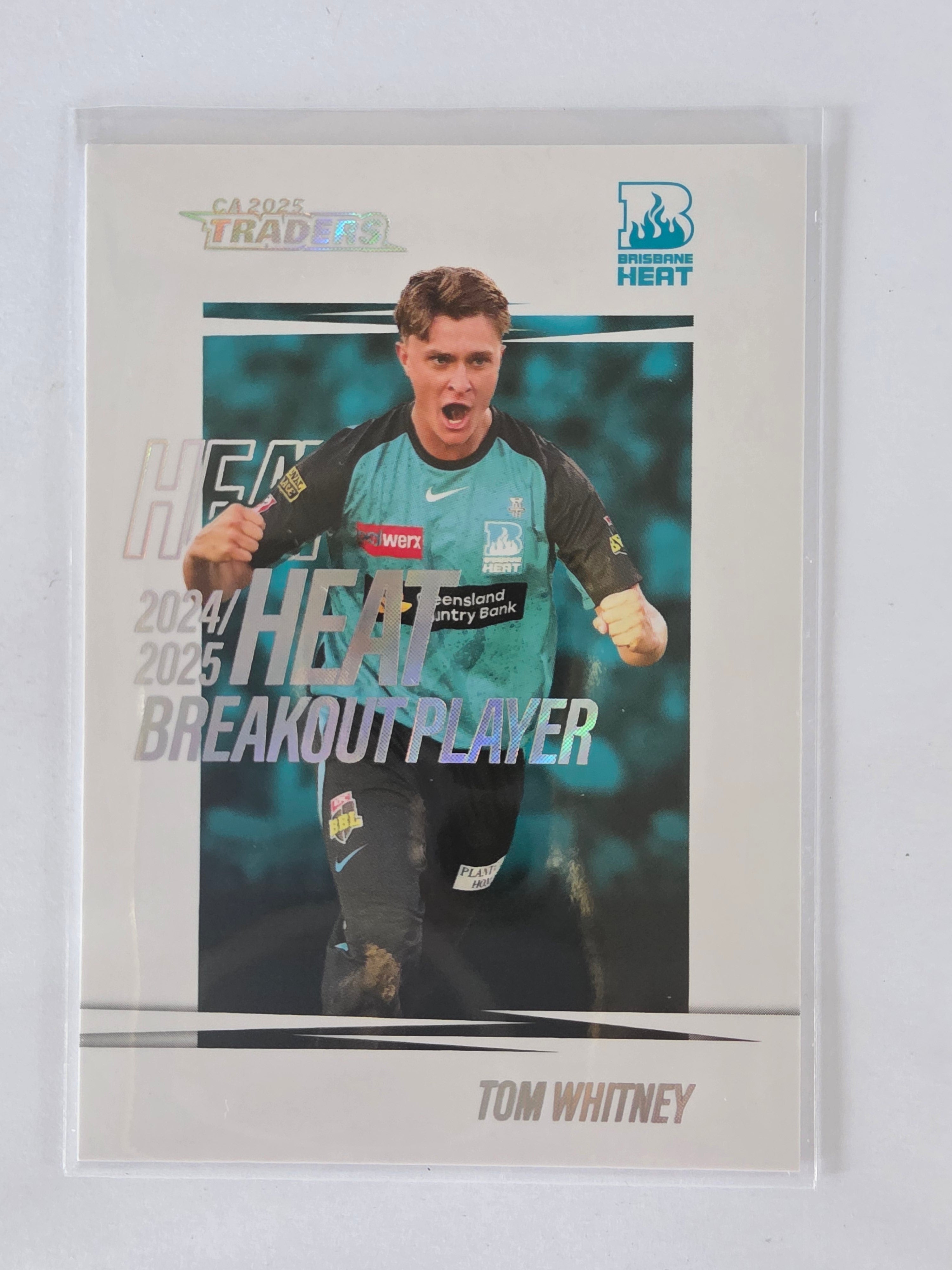 2025/26 Cricket Traders | Breakouts White | #BO05 | Tom Whitney | Heat