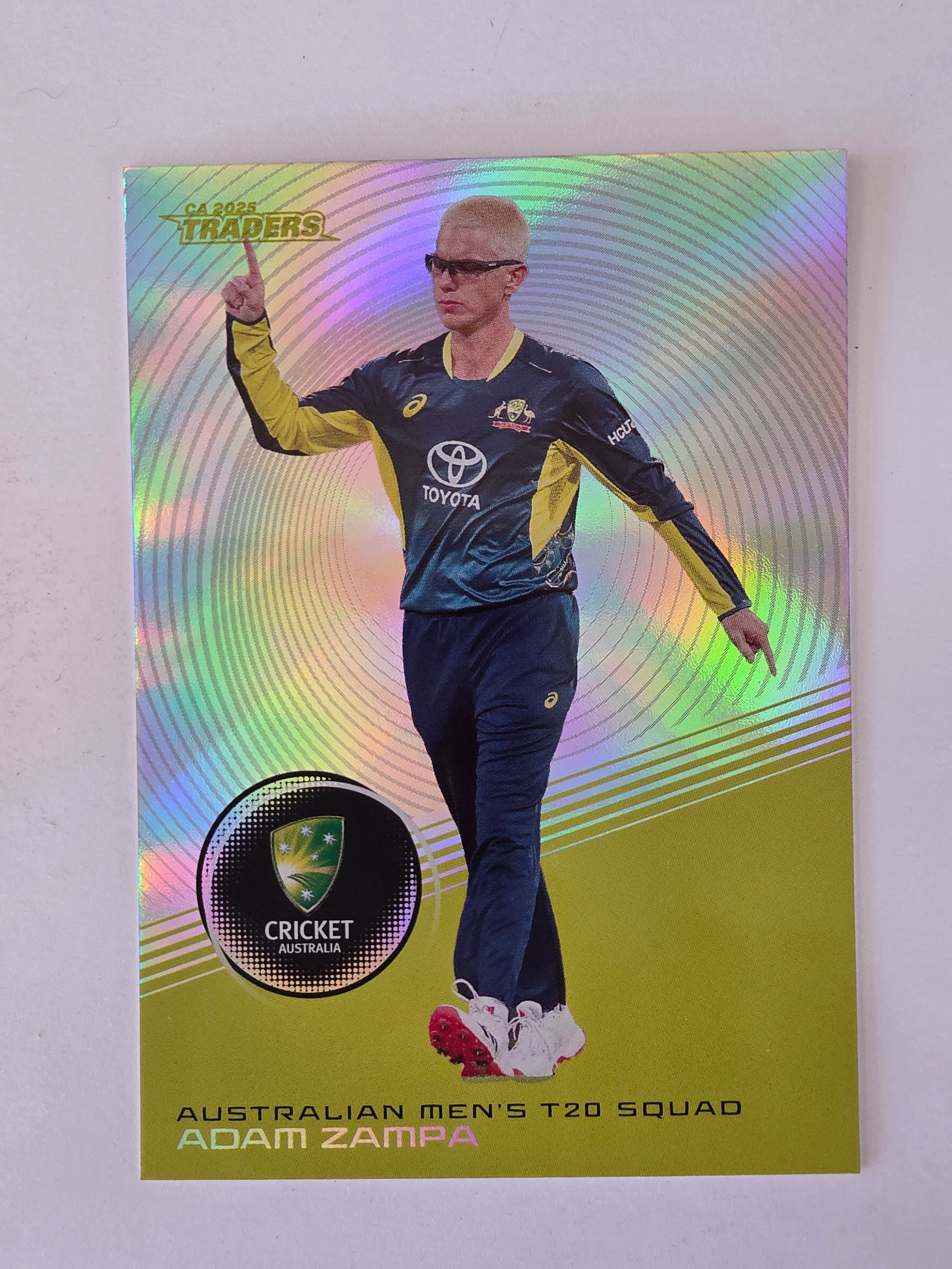 2025/26 Cricket Traders | Silver Parallel | #S027 | Adam Zampa | Aust T20