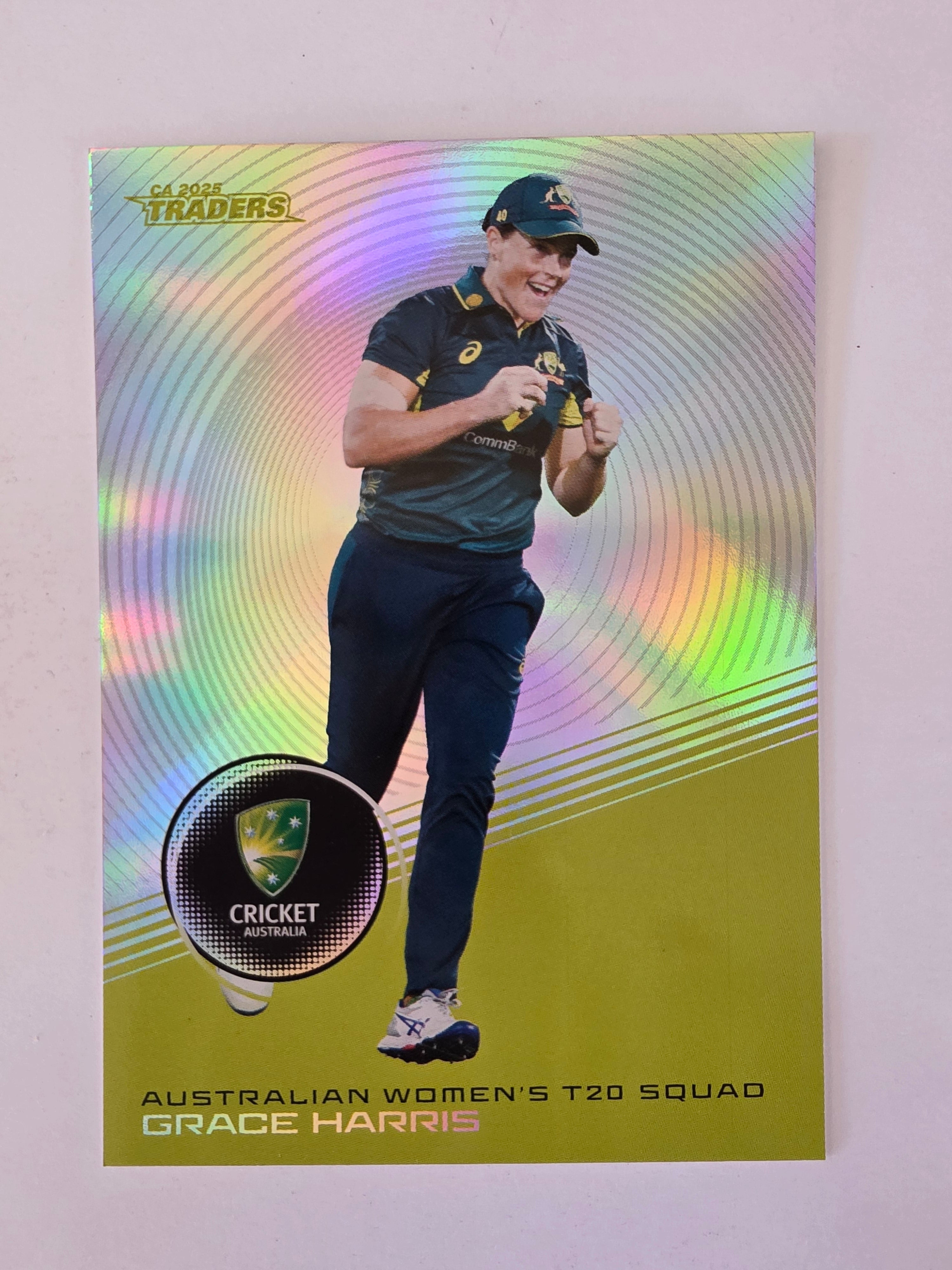 2025/26 Cricket Traders | Silver Parallel | #S048 | Grace Harris | Aust W T20
