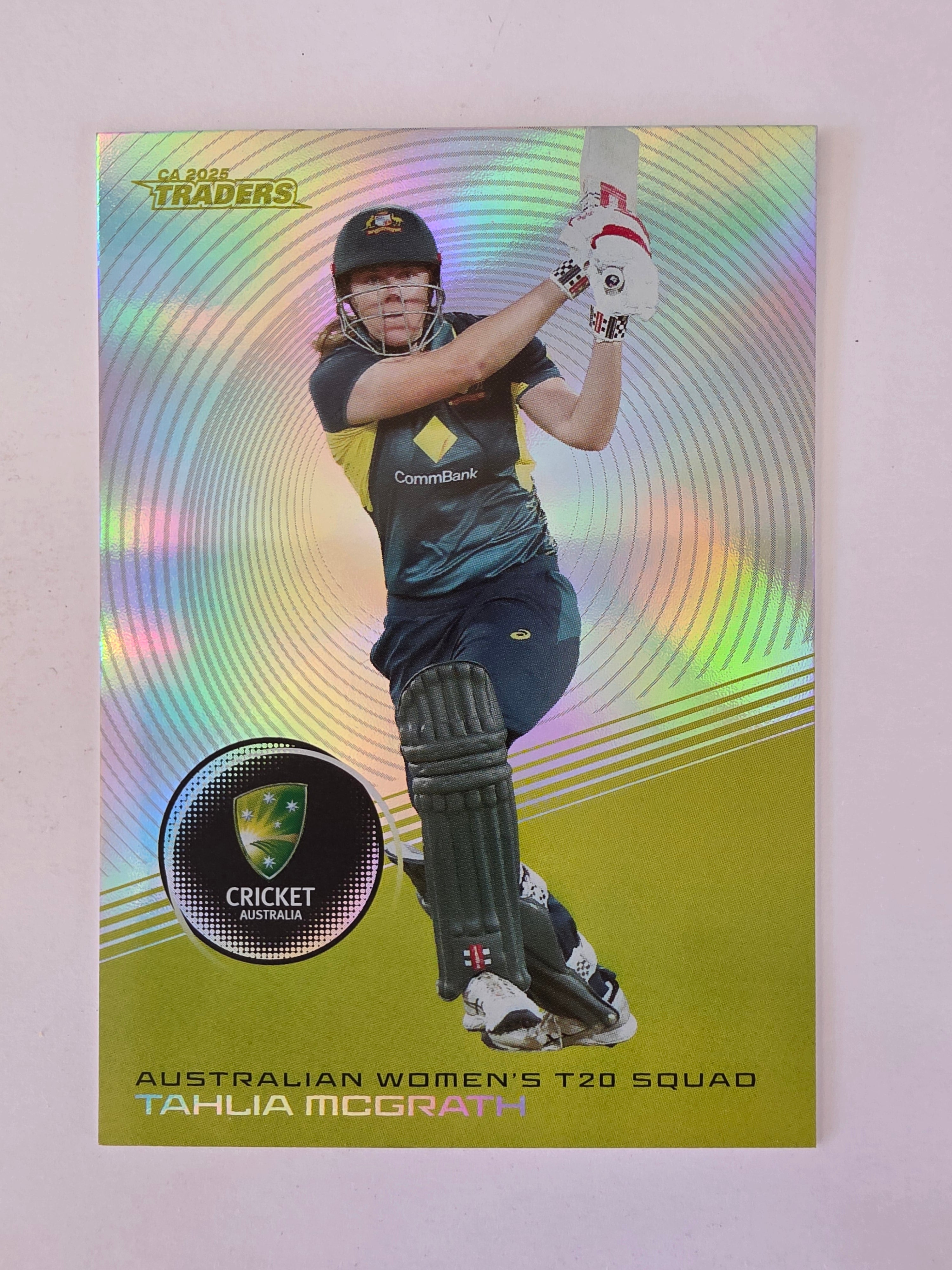 2025/26 Cricket Traders | Silver Parallel | #S051 | Tahlia McGrath | Aust W T20