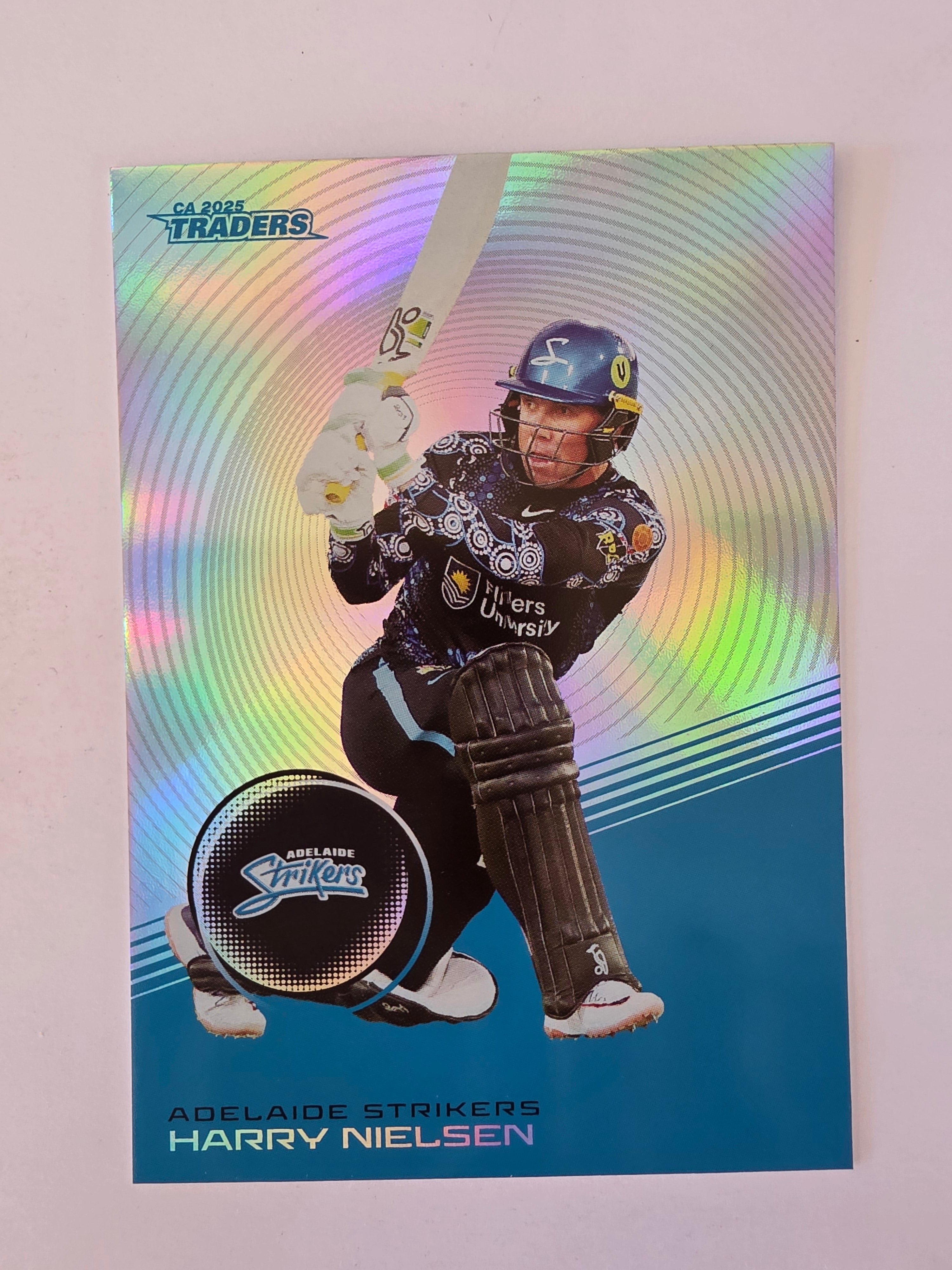 2025/26 Cricket Traders | Silver Parallel | #S057 | Harry Nielsen | Adel Strikers