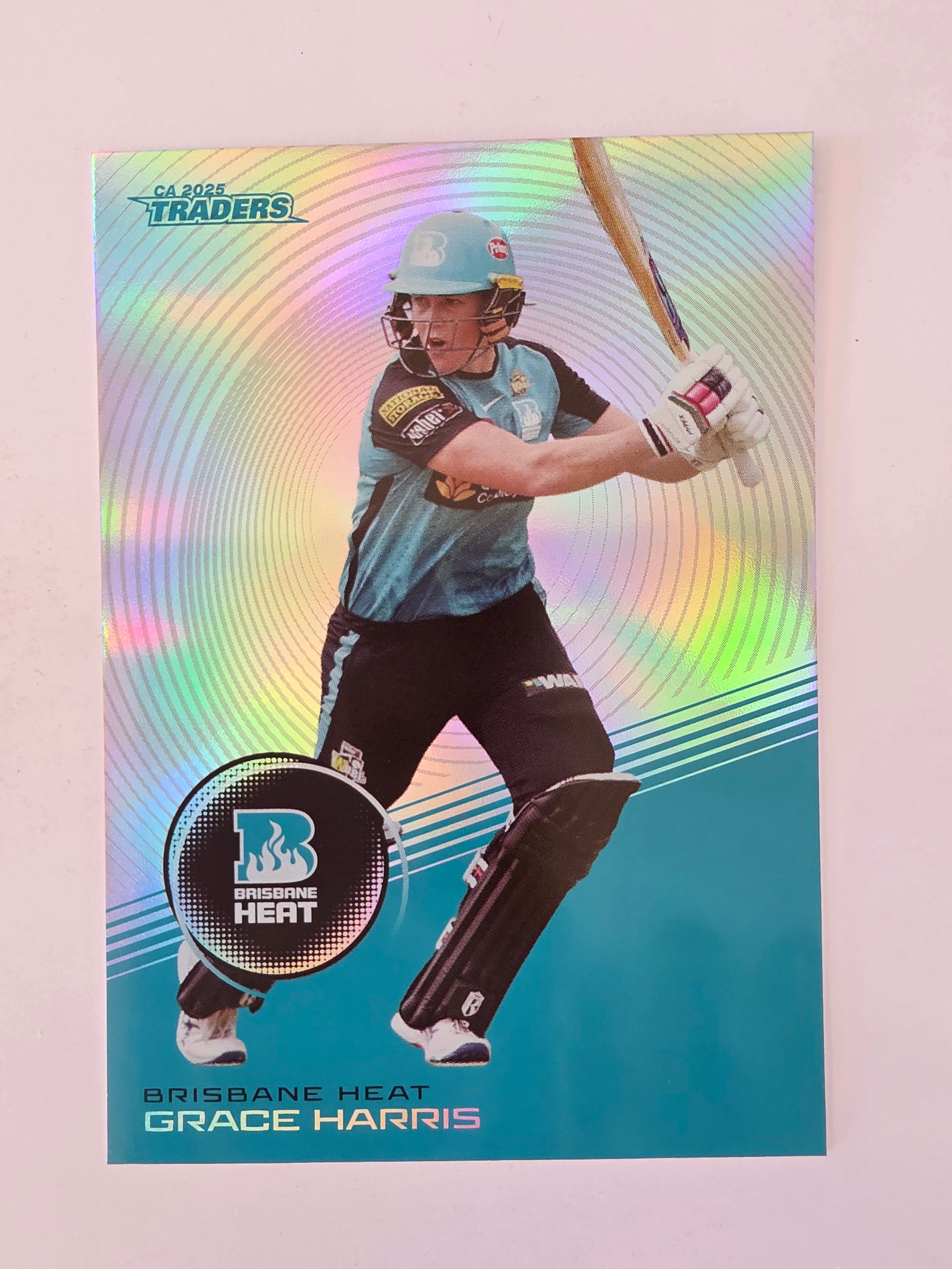 2025/26 Cricket Traders | Silver Parallel | #S076 | Grace Harris | Brisbane Heat