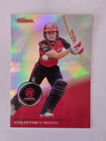 2025/26 Cricket Traders | Silver Parallel | #S102 | Courtney Webb | Renegades