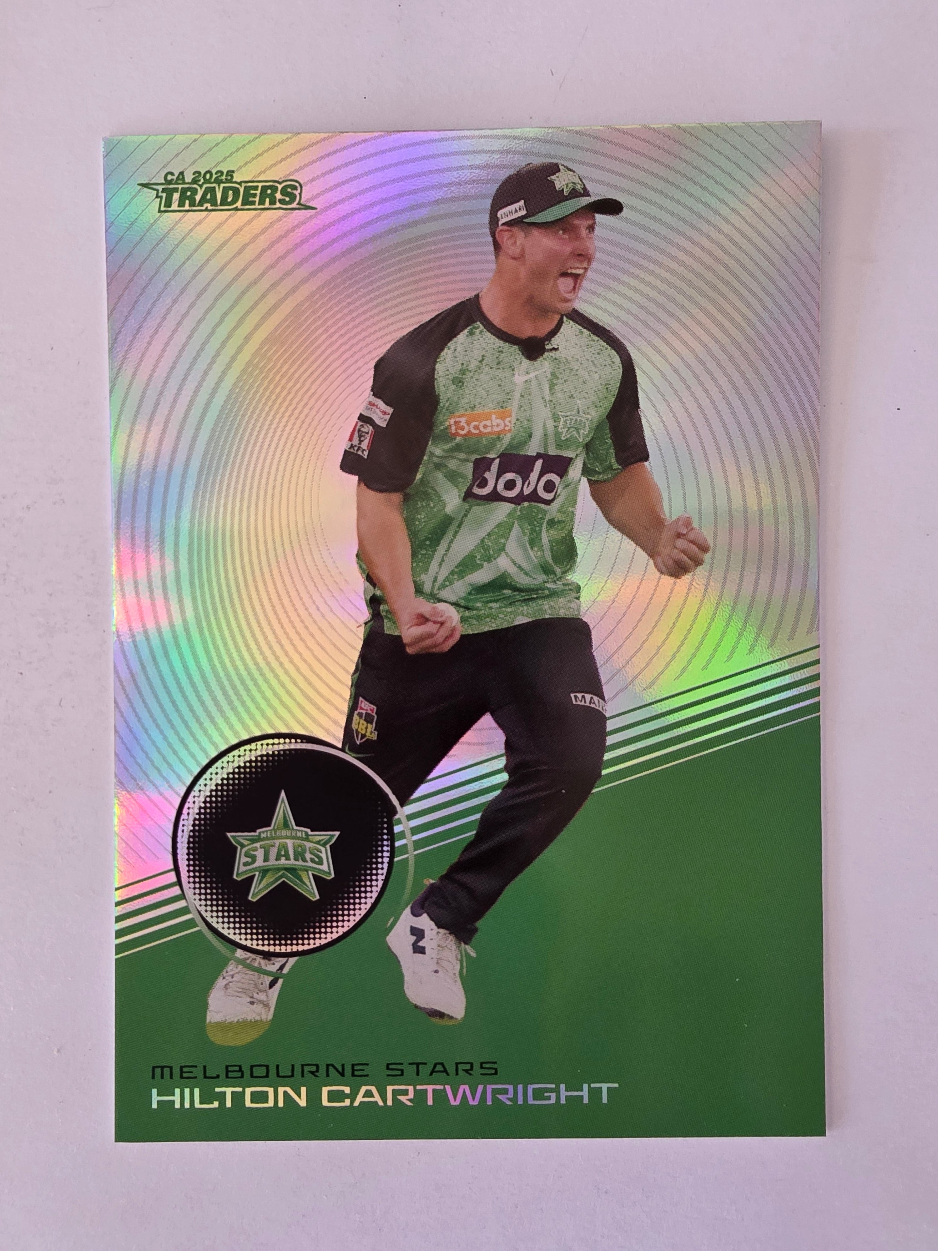 2025/26 Cricket Traders | Silver Parallel | #S104 | Hilton Cartwright | Mel Stars