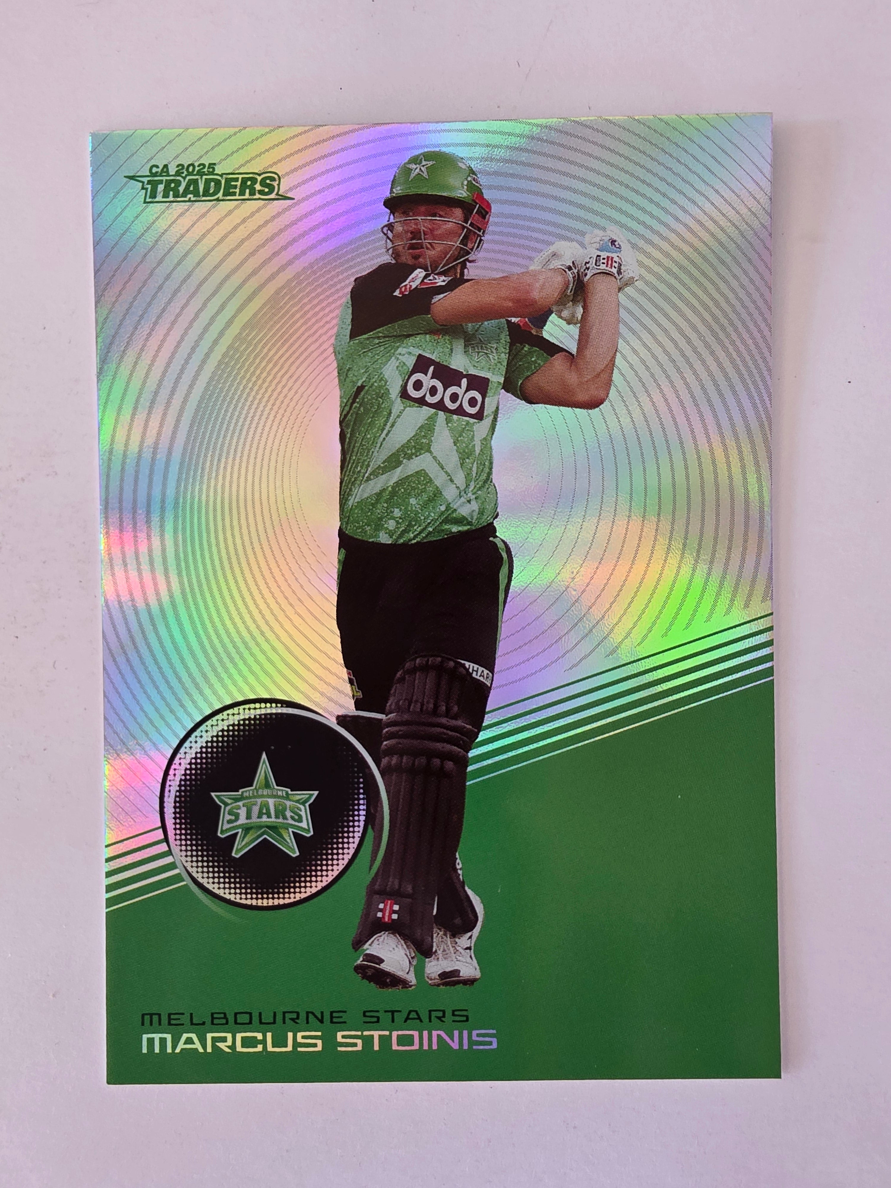 2025/26 Cricket Traders | Silver Parallel | #S109 | Marcus Stoinis | Stars