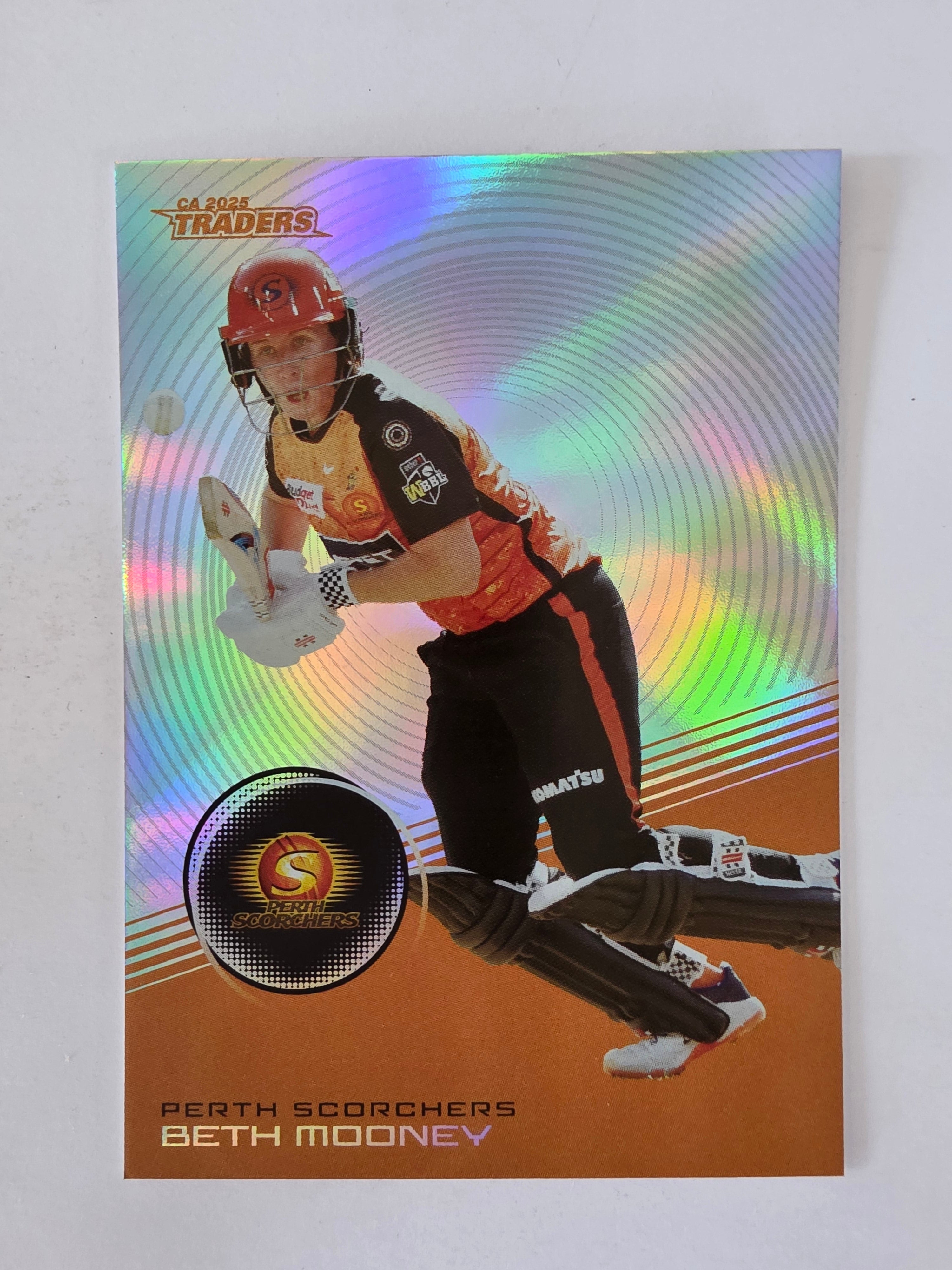 2025/26 Cricket Traders | Silver Parallel | #S126 | Beth Mooney | Perth Scorchers