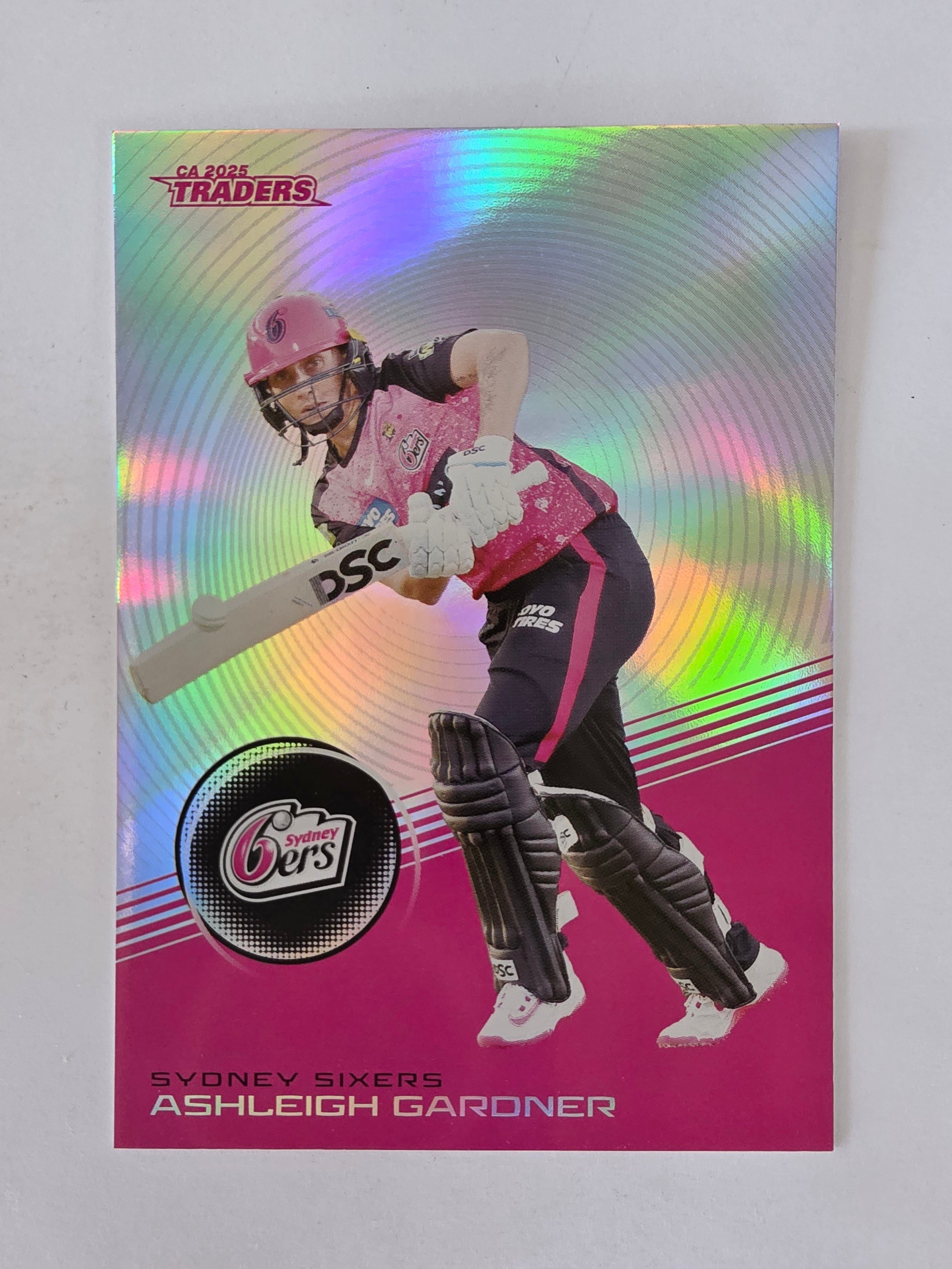 2025/26 Cricket Traders | Silver Parallel | #S136 | Ashleigh Gardner | Sixers