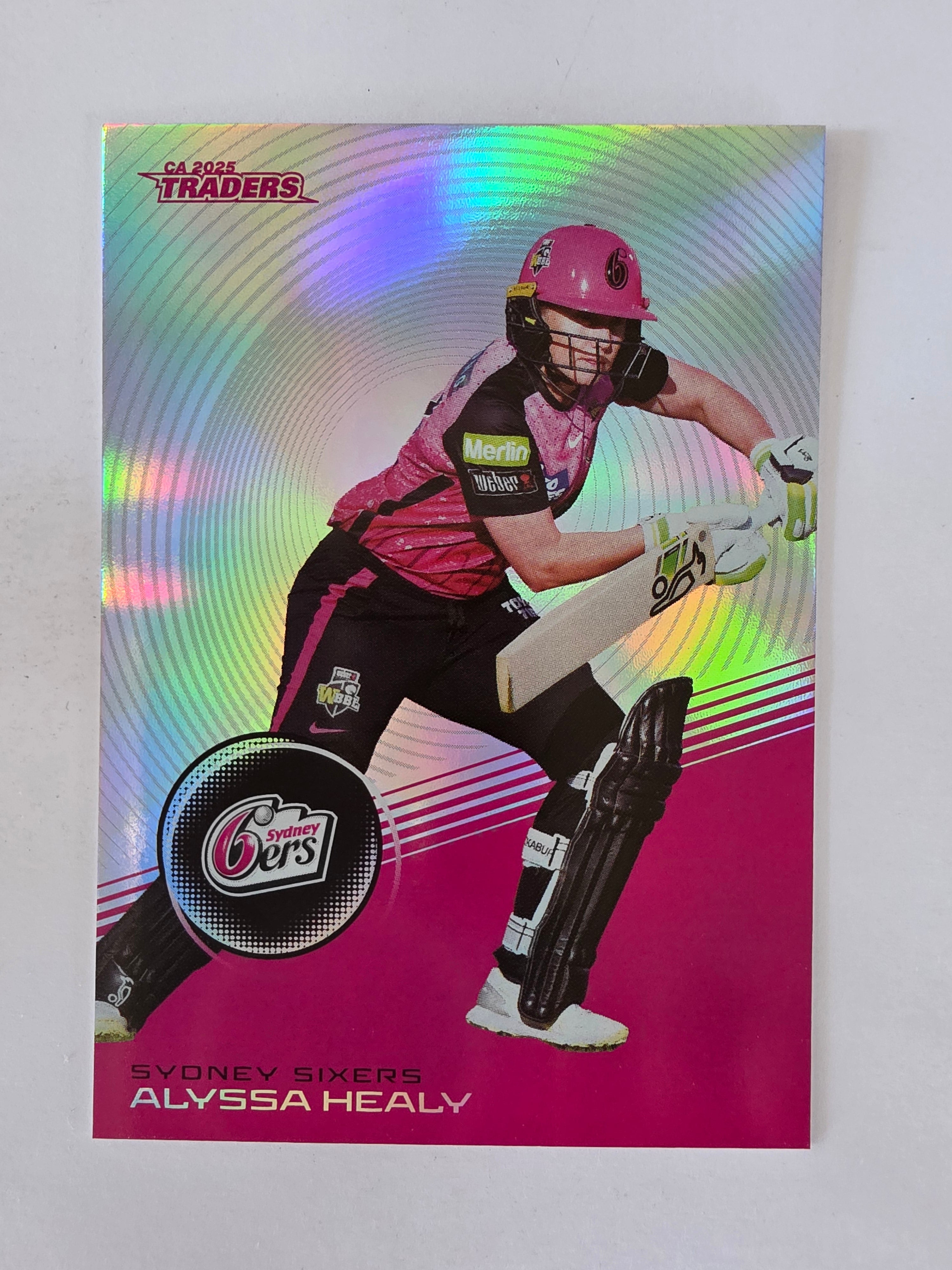 2025/26 Cricket Traders | Silver Parallel | #S137 | Alyssa Healy | Sydney Sixers