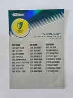 2025/26 Cricket Traders | Silver Parallel | #S151 | Checklist Australian Squads