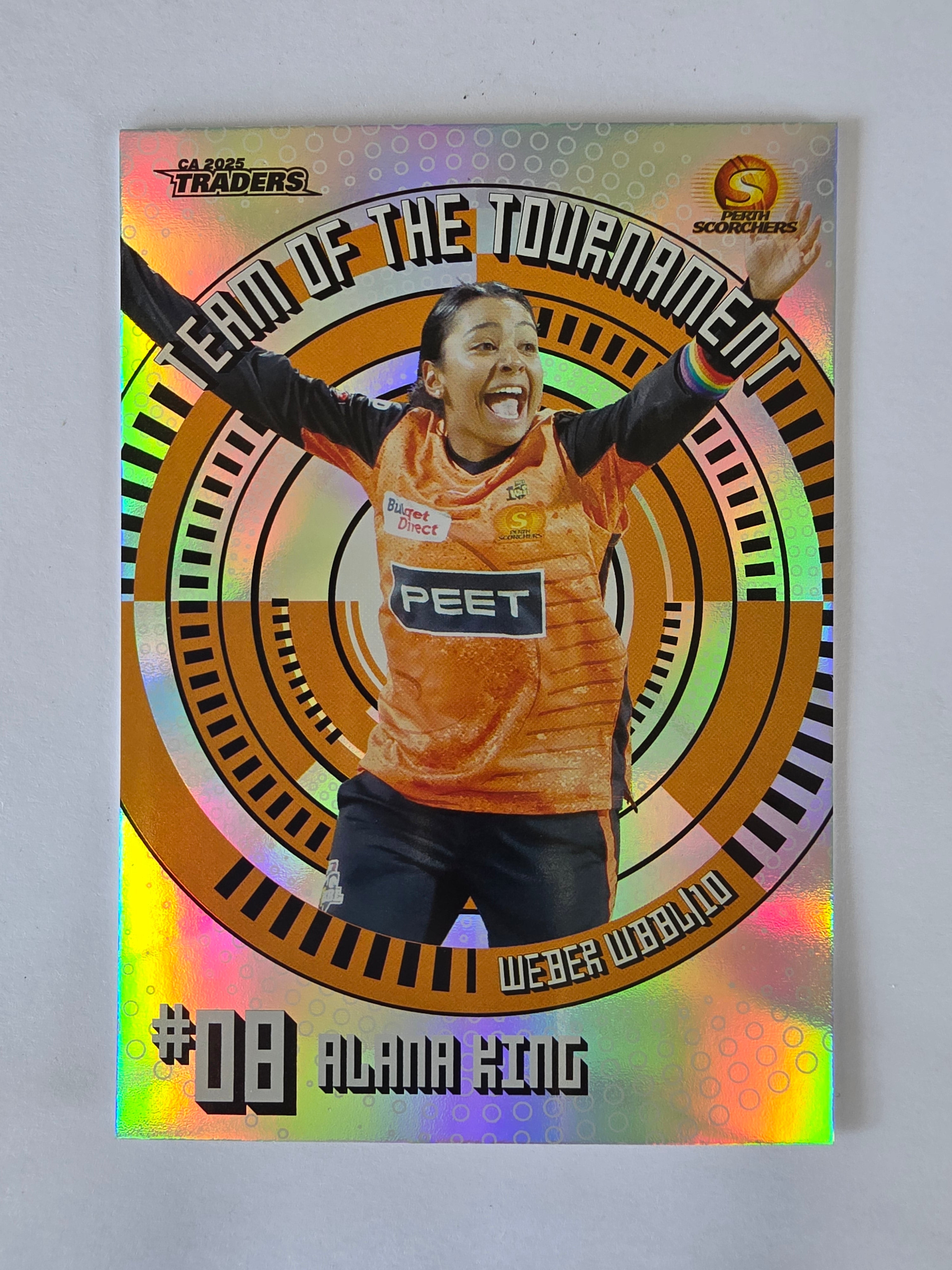 2025/26 Cricket Traders |Team of the Tournament | #TT08 | Alana King | Scorchers
