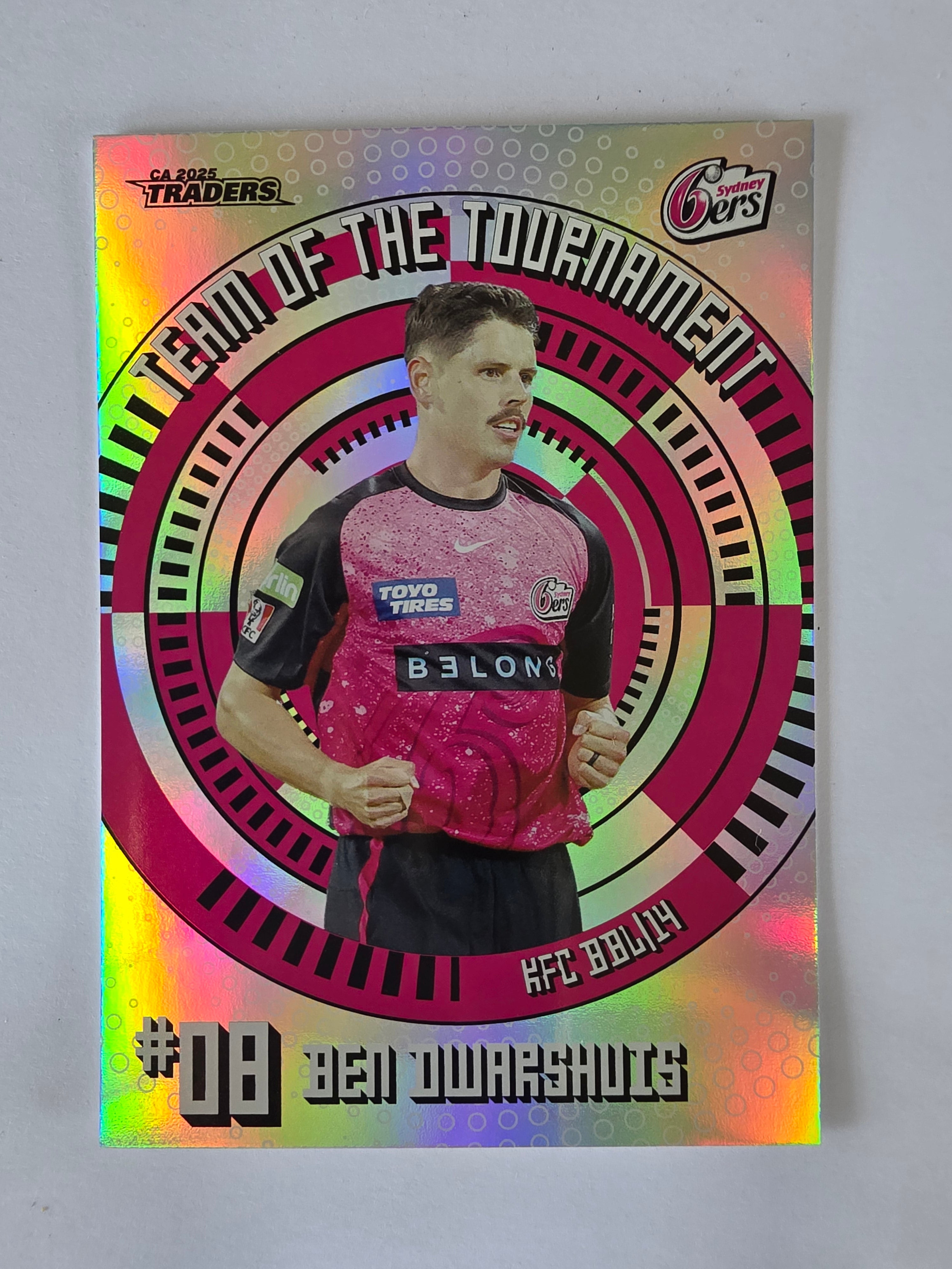 2025/26 Cricket Traders |Team of the Tournament | #TT20 | Ben Dwarshuis | Sixers
