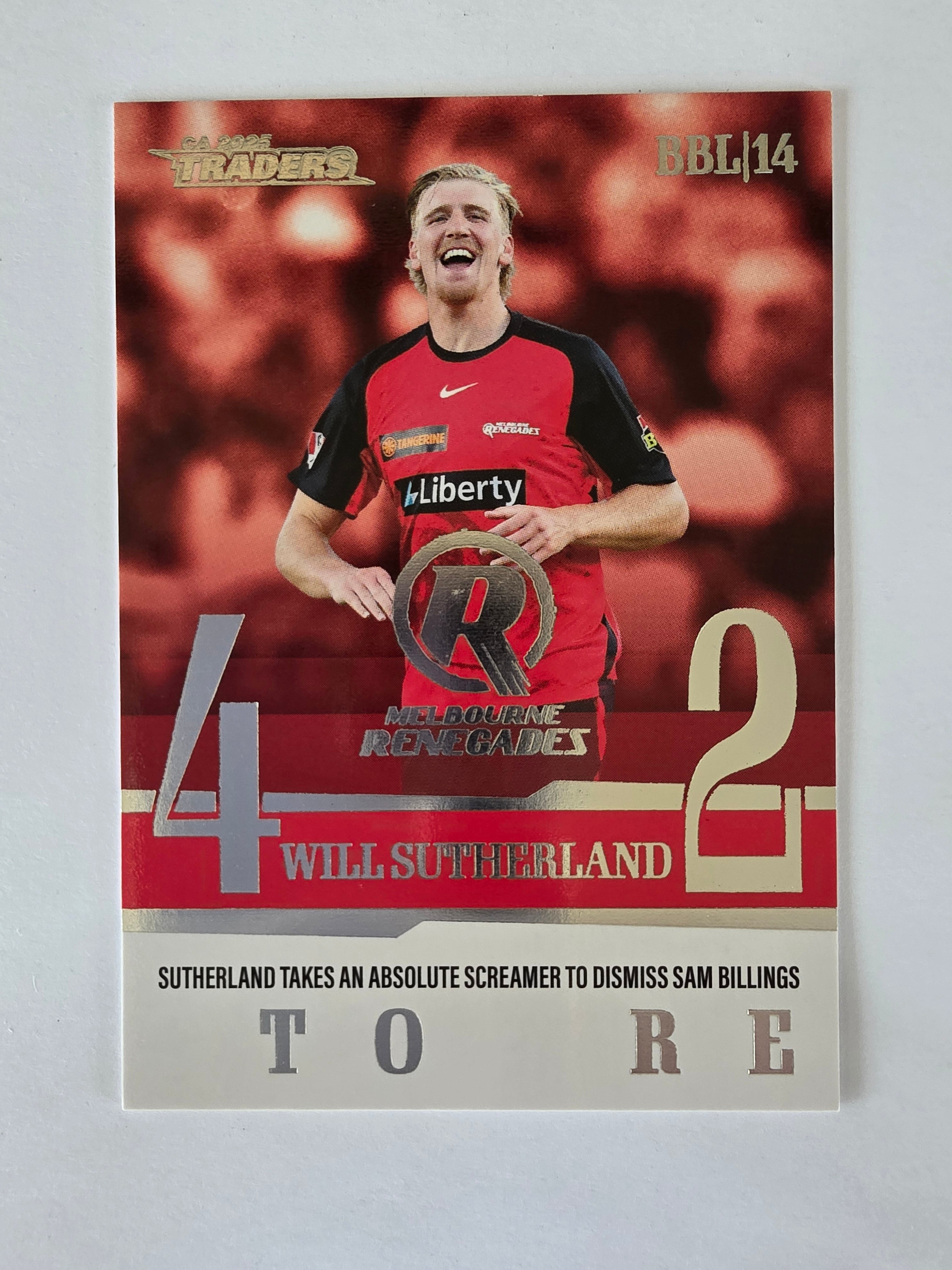 2025/26 Cricket Traders | 24/25 Season to Remember | #STR11 | Will Sutherland