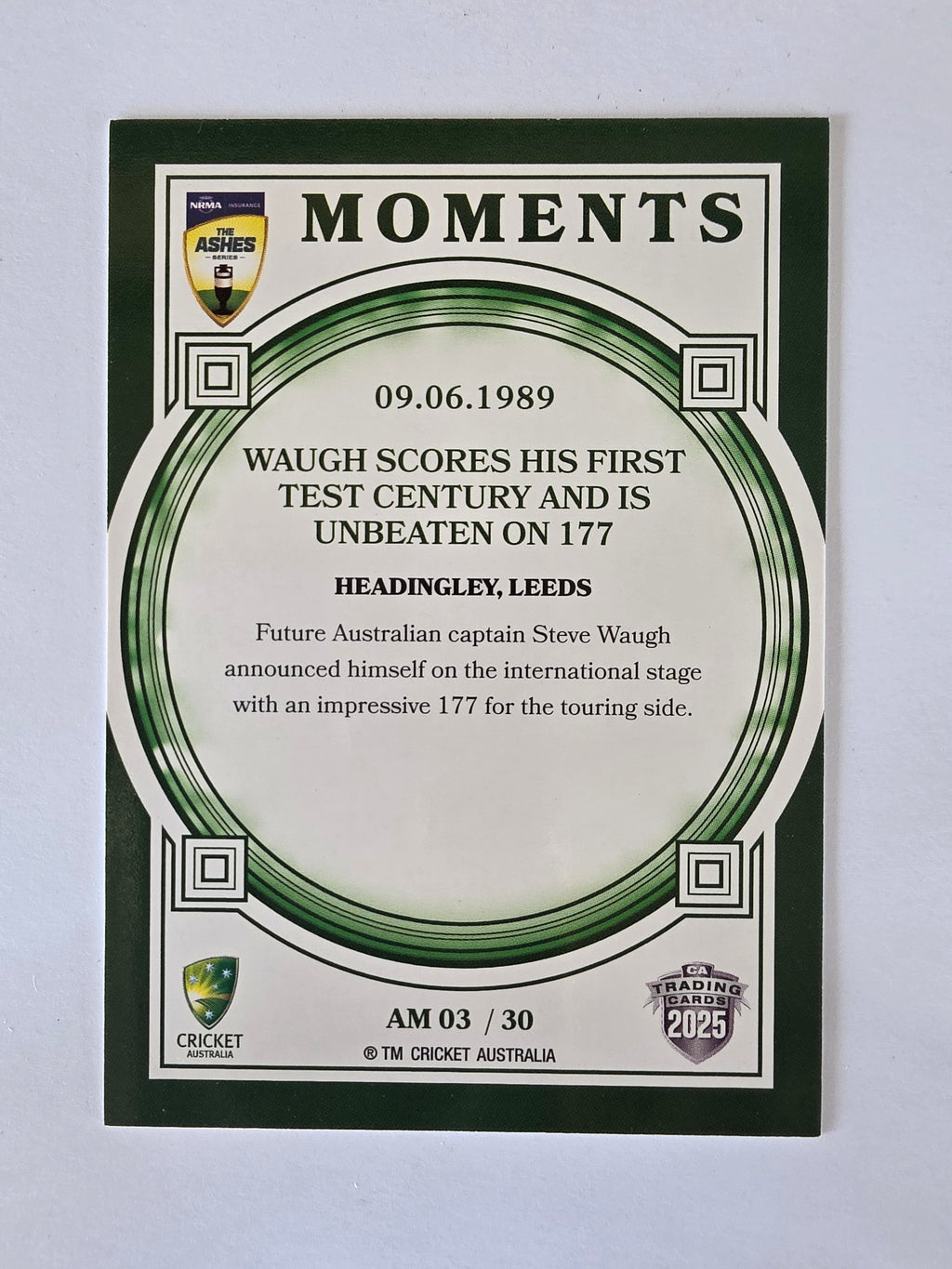 2025/26 Cricket Traders | Ashes Moments | #AM03 | 09.06.1989 | Headingley