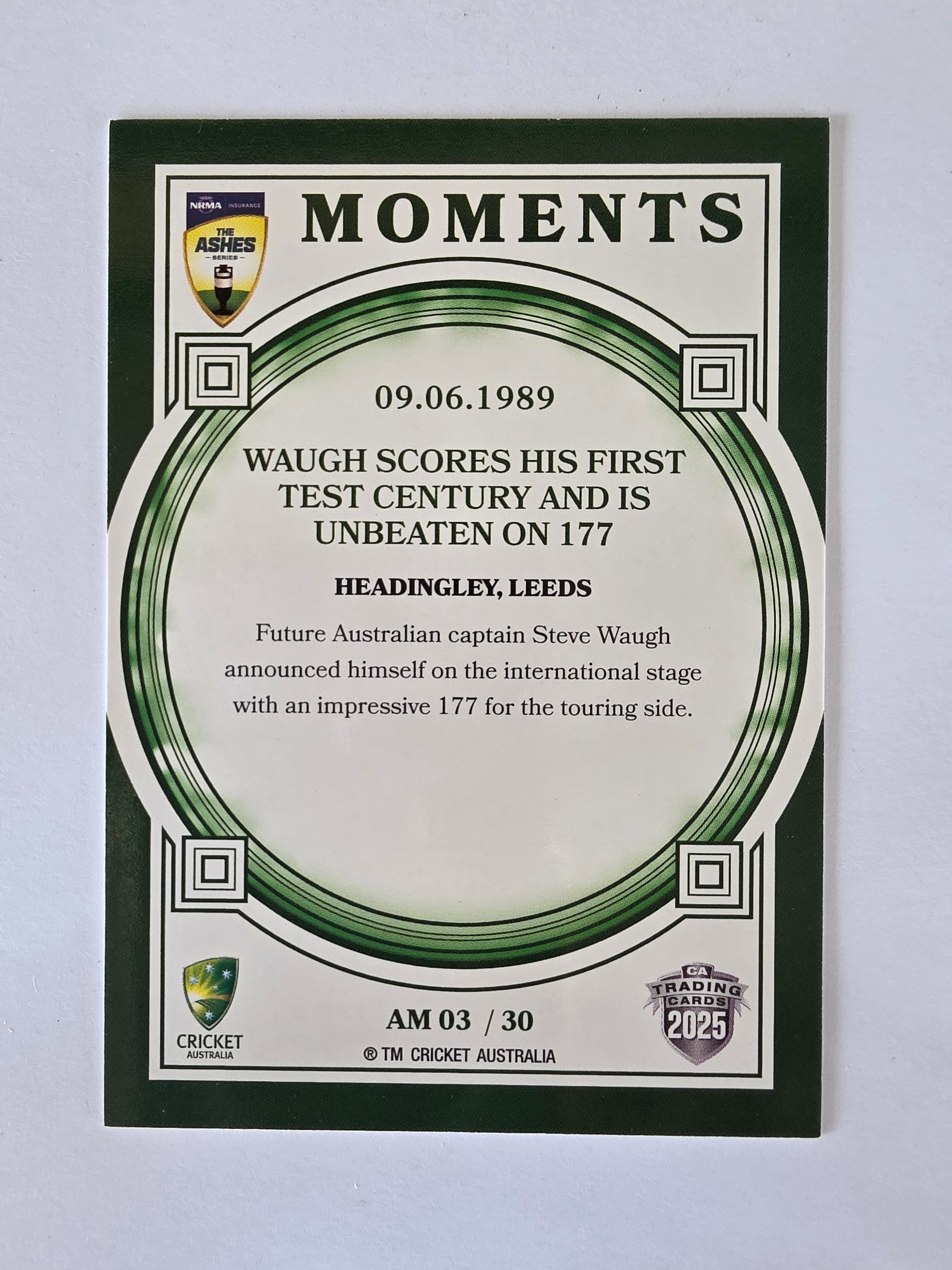 2025/26 Cricket Traders | Ashes Moments | #AM03 | 09.06.1989 | Headingley