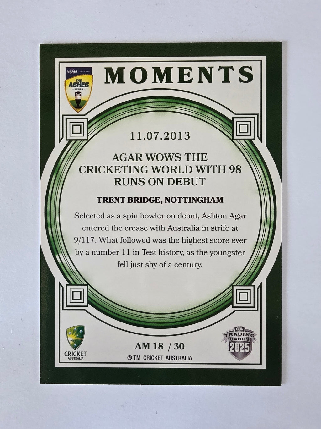 2025/26 Cricket Traders | Ashes Moments | #AM18 | 11.07.2013 | Trent Bridge