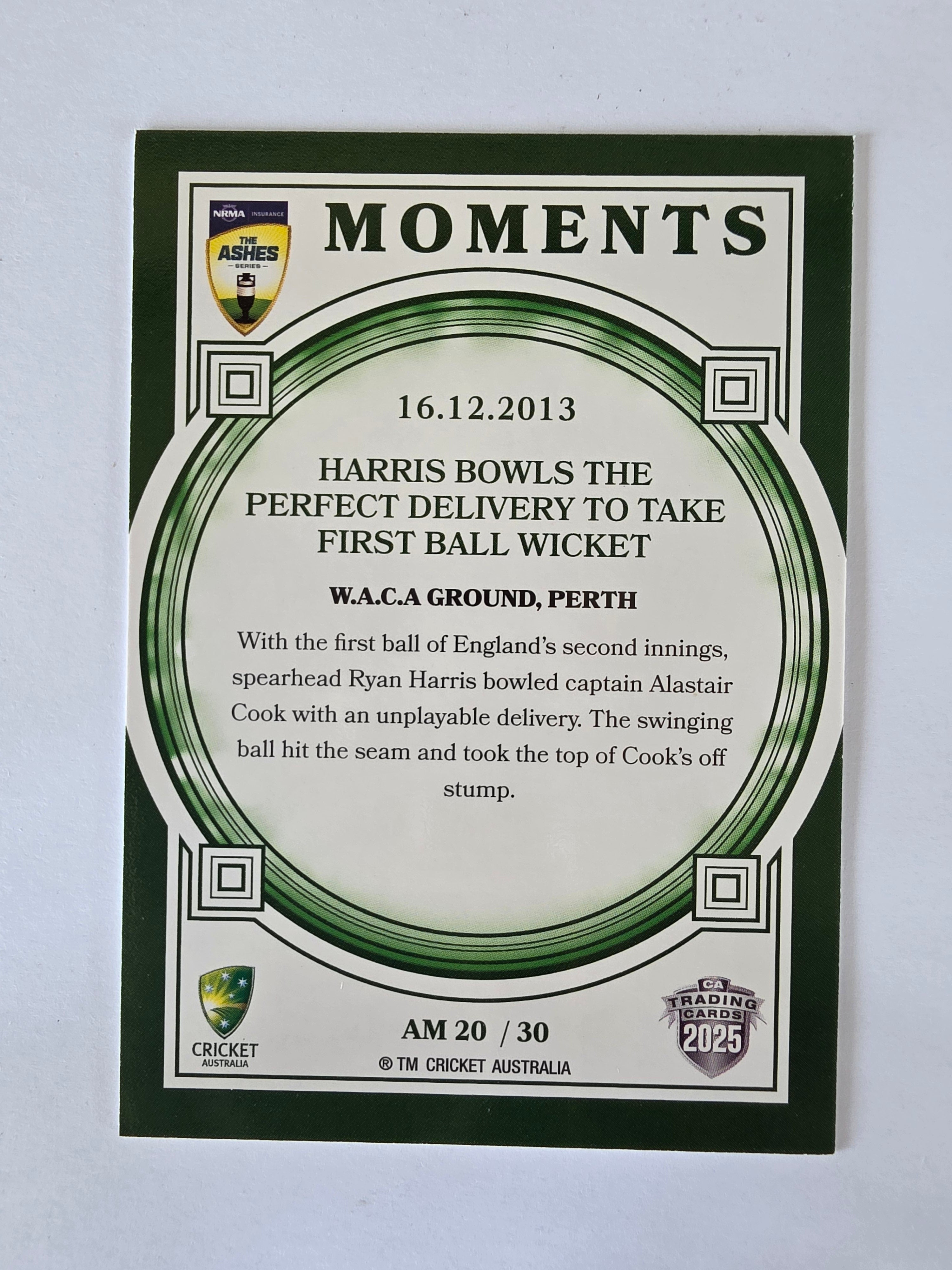2025/26 Cricket Traders | Ashes Moments | #AM20 | 16.12.2013 | W.A.C.A