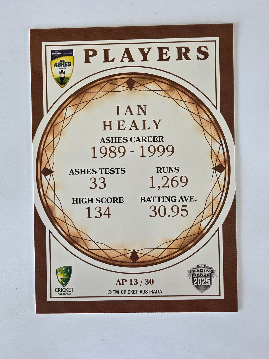 2025/26 Cricket Traders | Ashes Players | #AP13 | Ian Healy