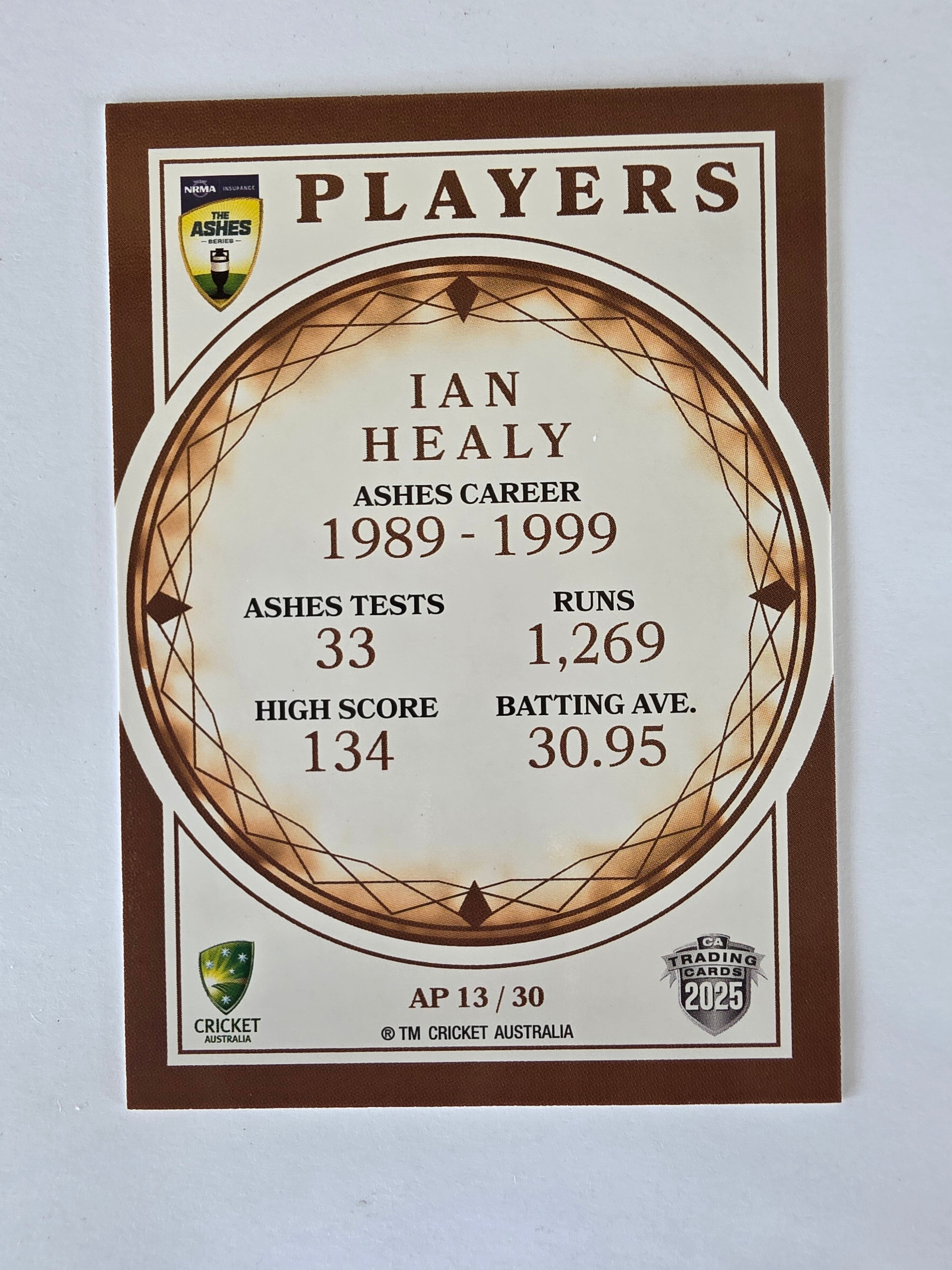 2025/26 Cricket Traders | Ashes Players | #AP13 | Ian Healy