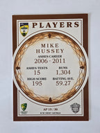 2025/26 Cricket Traders | Ashes Players | #AP15 | Mike Hussey