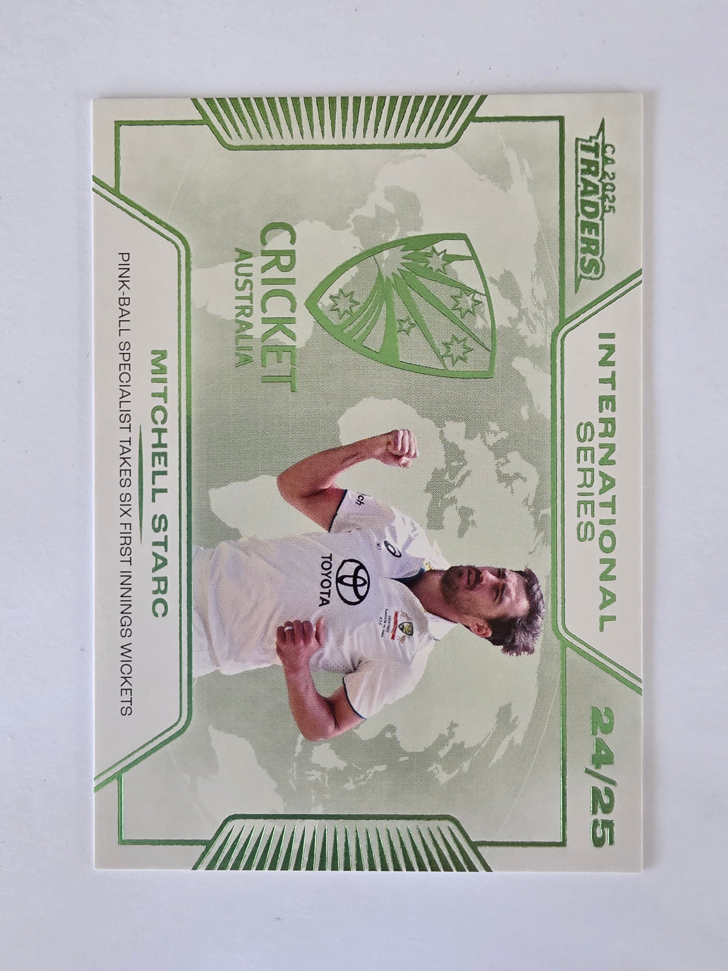 2025/26 Cricket Traders |International Series | #IS09 | Mitchell Starc