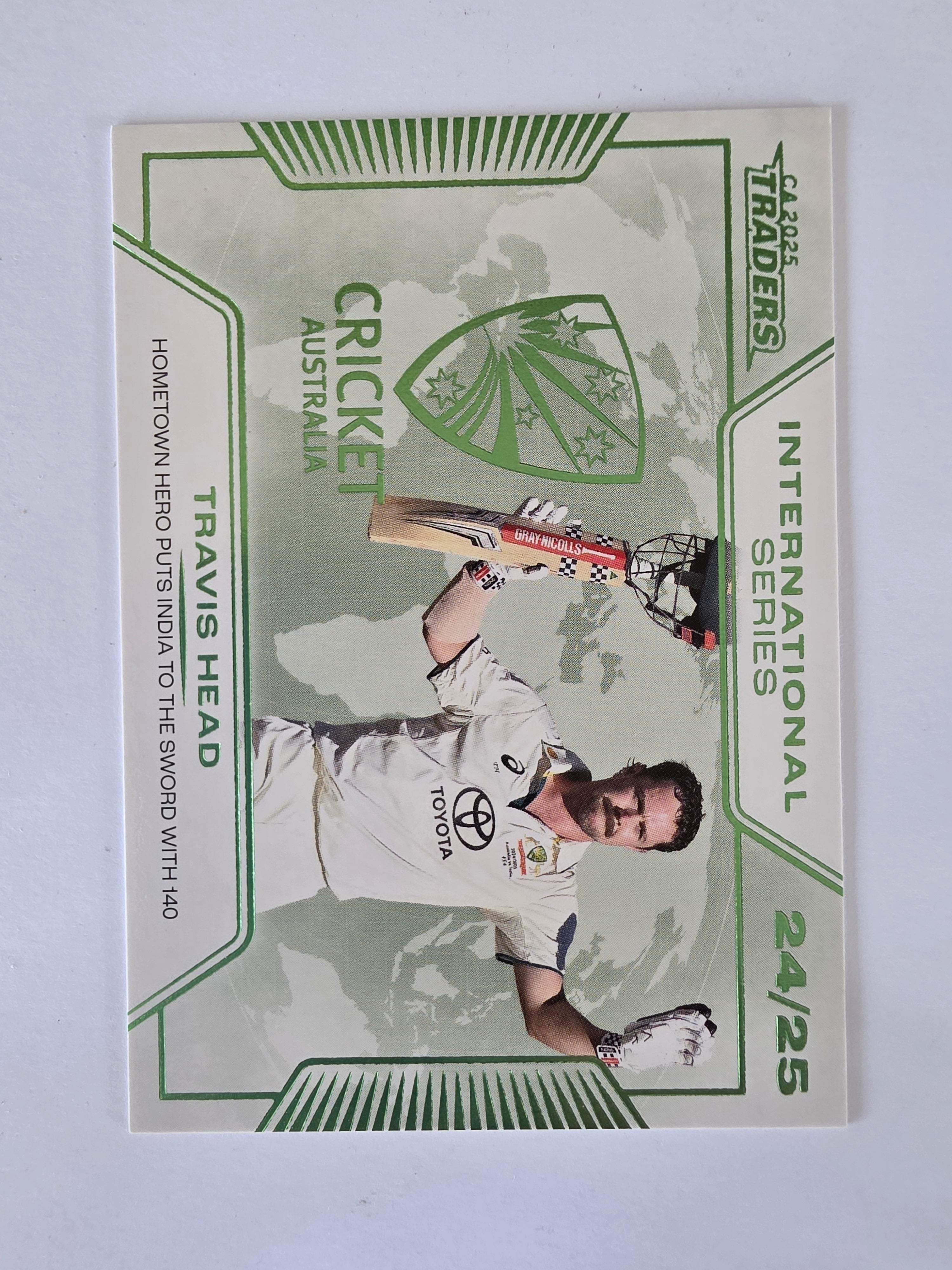 2025/26 Cricket Traders |International Series | #IS10 | Travis Head