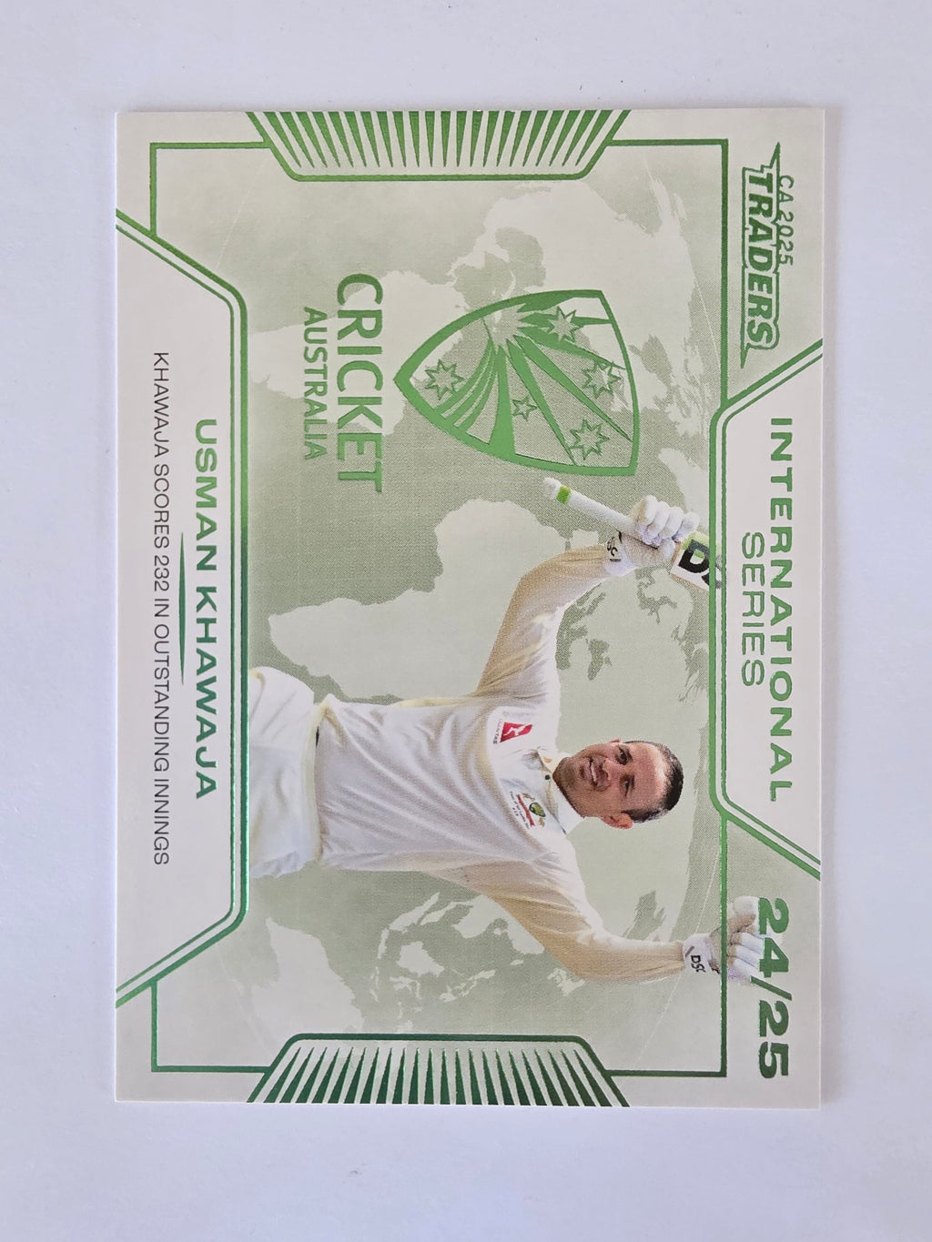2025/26 Cricket Traders |International Series | #IS18 | Usman Khawaja