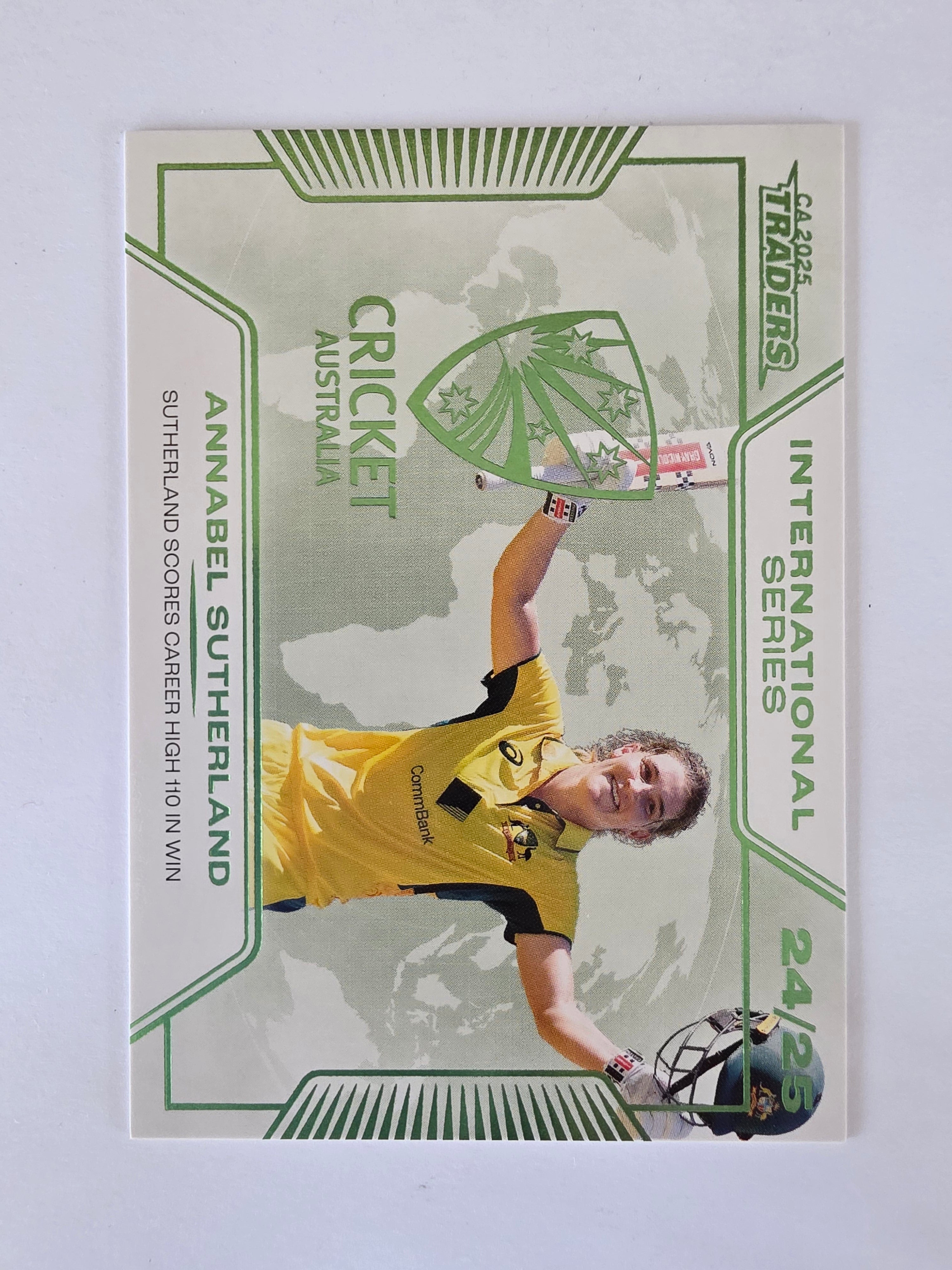 2025/26 Cricket Traders |International Series | #IS28 | Annabel Sutherland