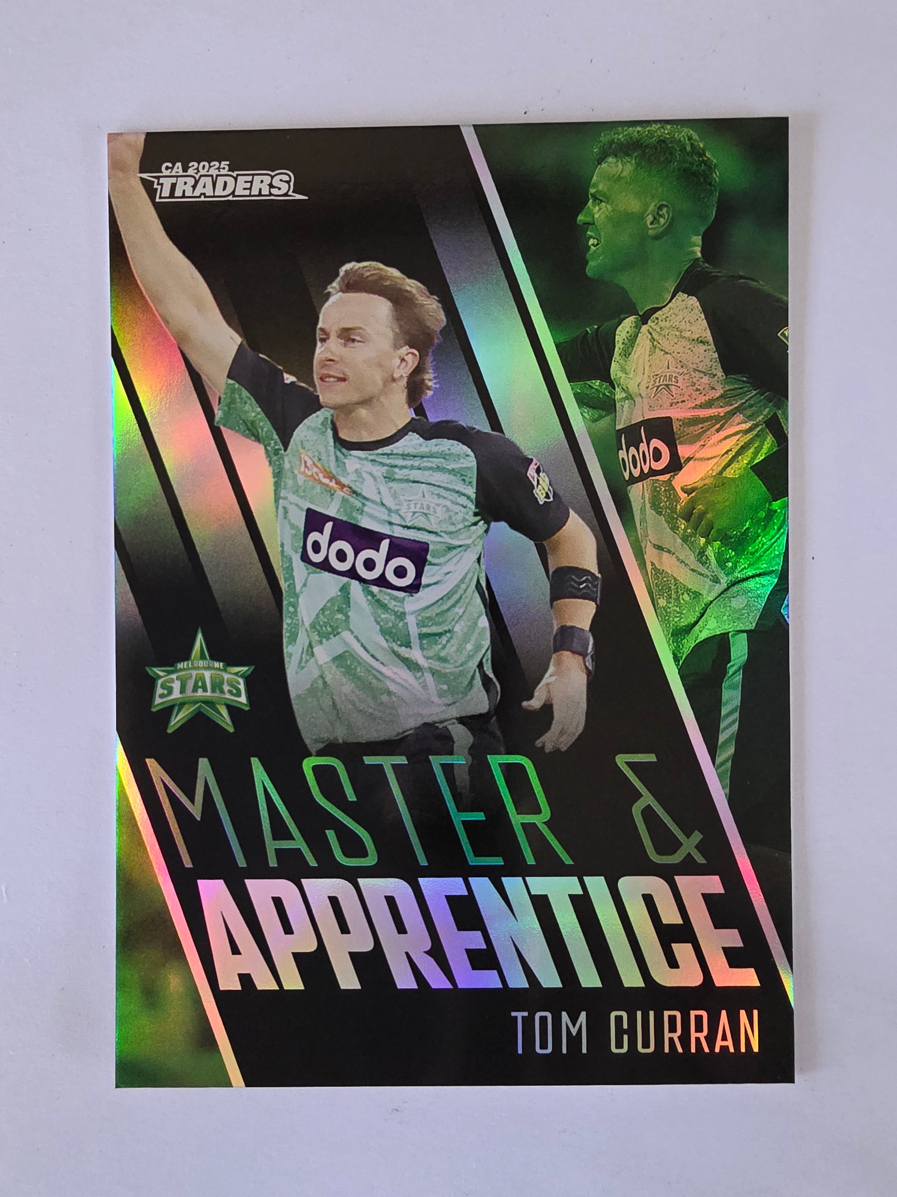 2025/26 Cricket Traders | Master & Apprentice | #MA40 | Tom Curran | Stars