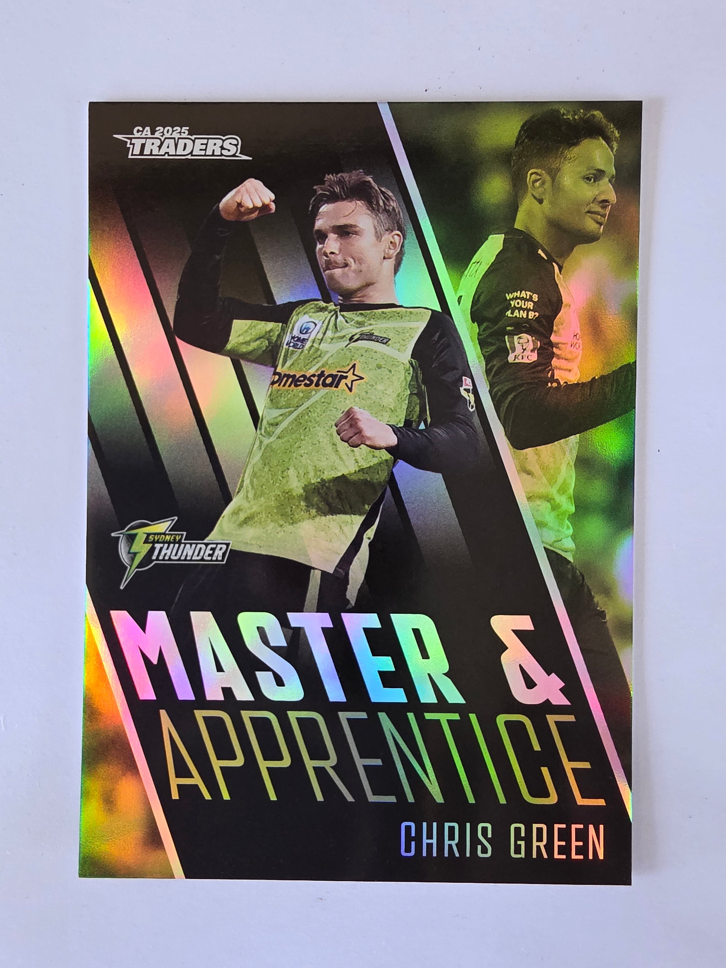 2025/26 Cricket Traders | Master & Apprentice | #MA63 | Chris Green | Thunder