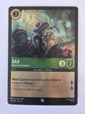 Lorcana Whispers in the Well #72/204 COLDFOIL Kaa - Suspicious Serpent | Common