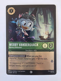 Lorcana Whispers in the Well #73/204 COLDFOIL Webby Vanderquack - Mystery Enthusiast | Common