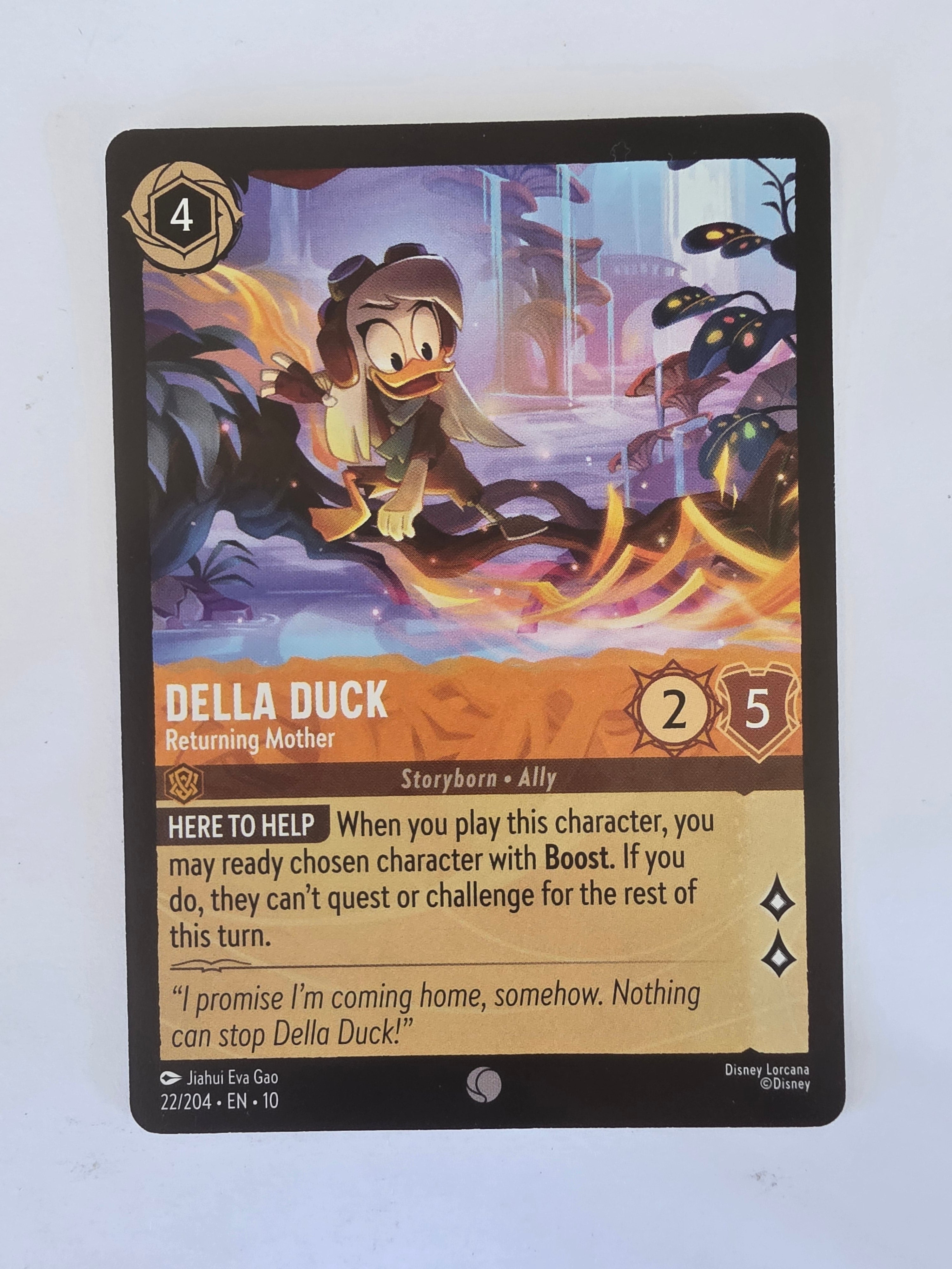 Lorcana Whispers in the Well #22/204 Della Duck - Returning Mother | Common