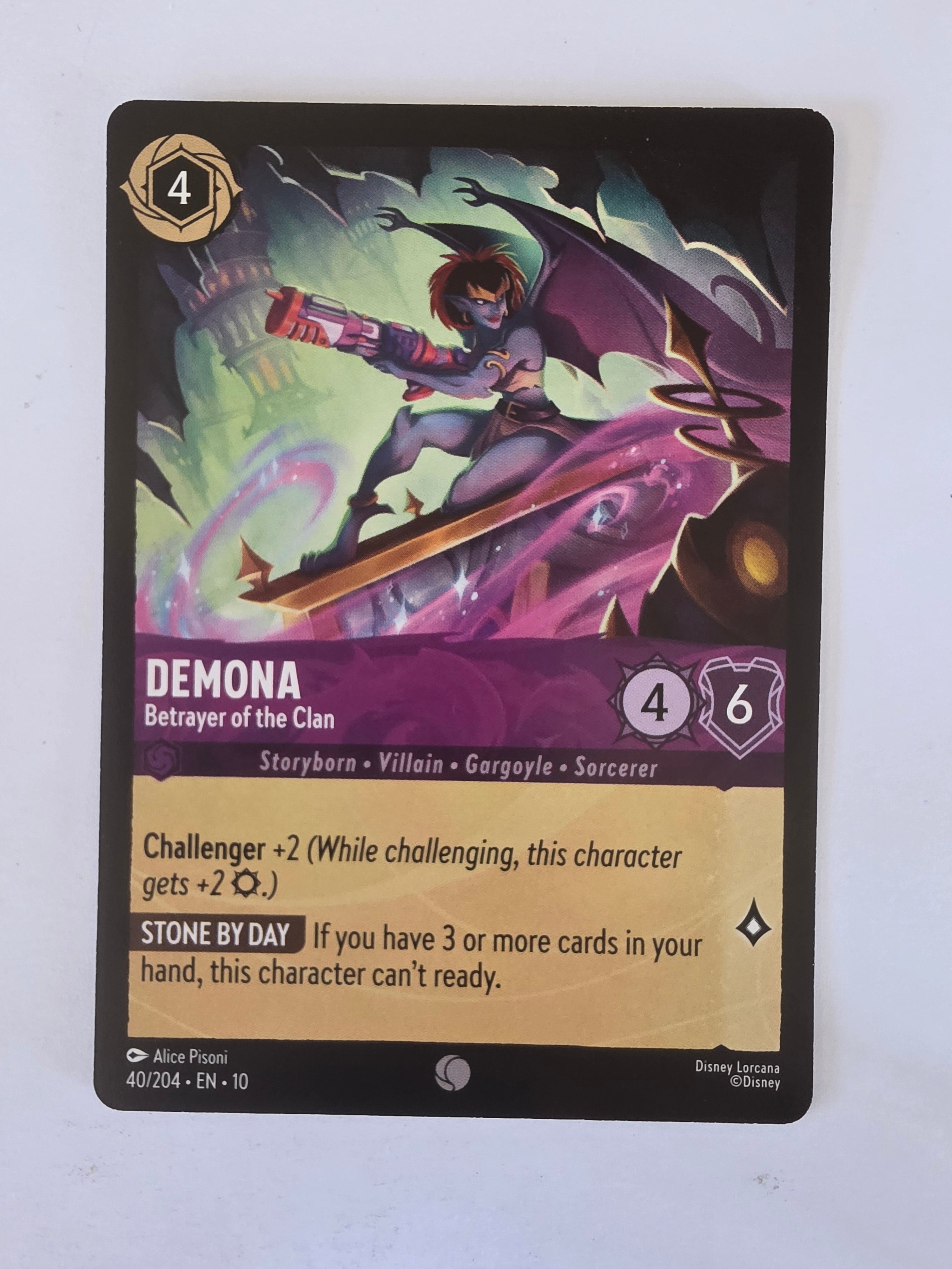 Lorcana Whispers in the Well #40/204 Demona - Betrayer of the Clan | Common
