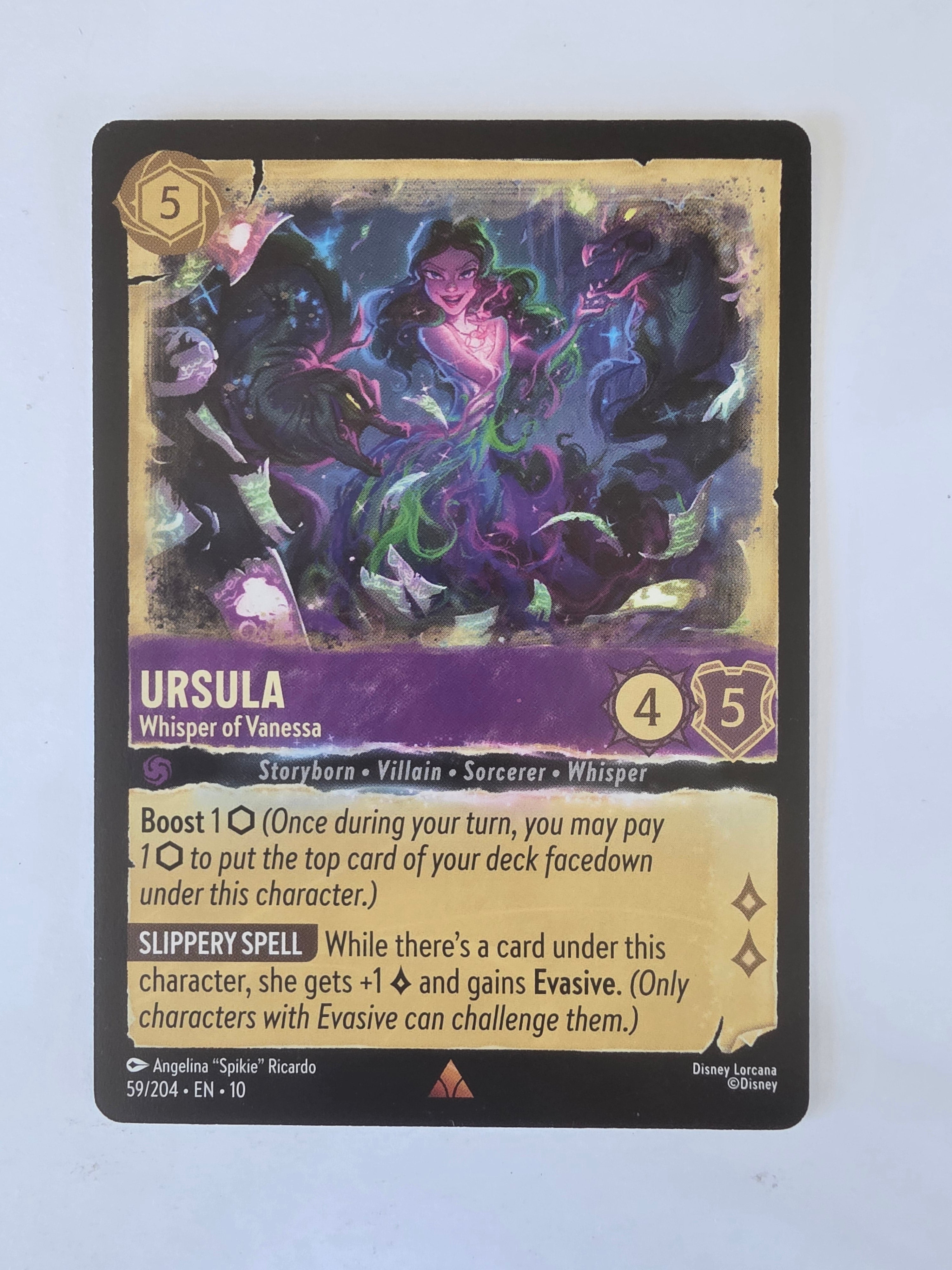Lorcana Whispers in the Well #59/204 Ursula - Whisper of Vanessa | Rare