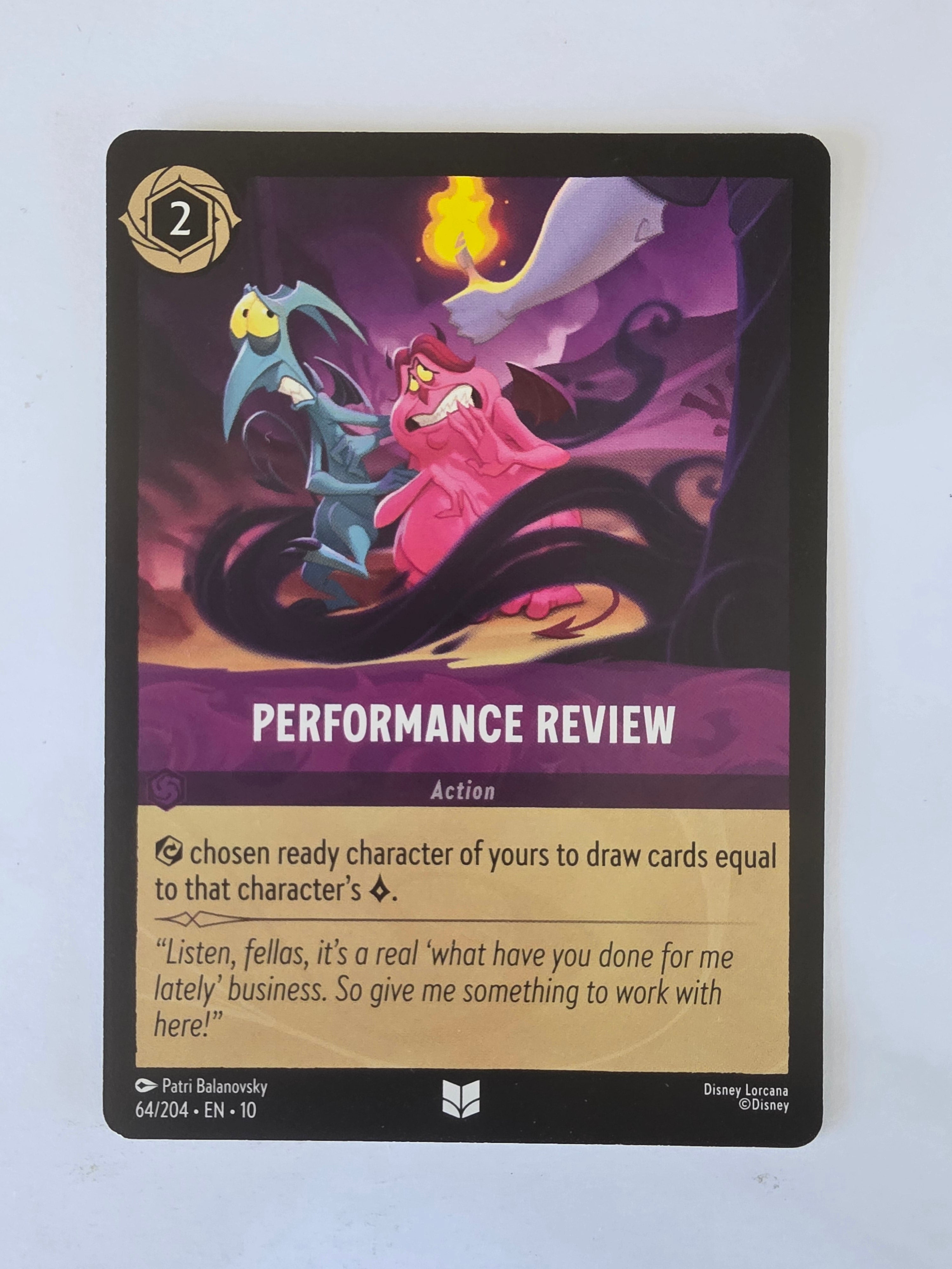 Lorcana Whispers in the Well #64/204 Performance Review | Uncommon