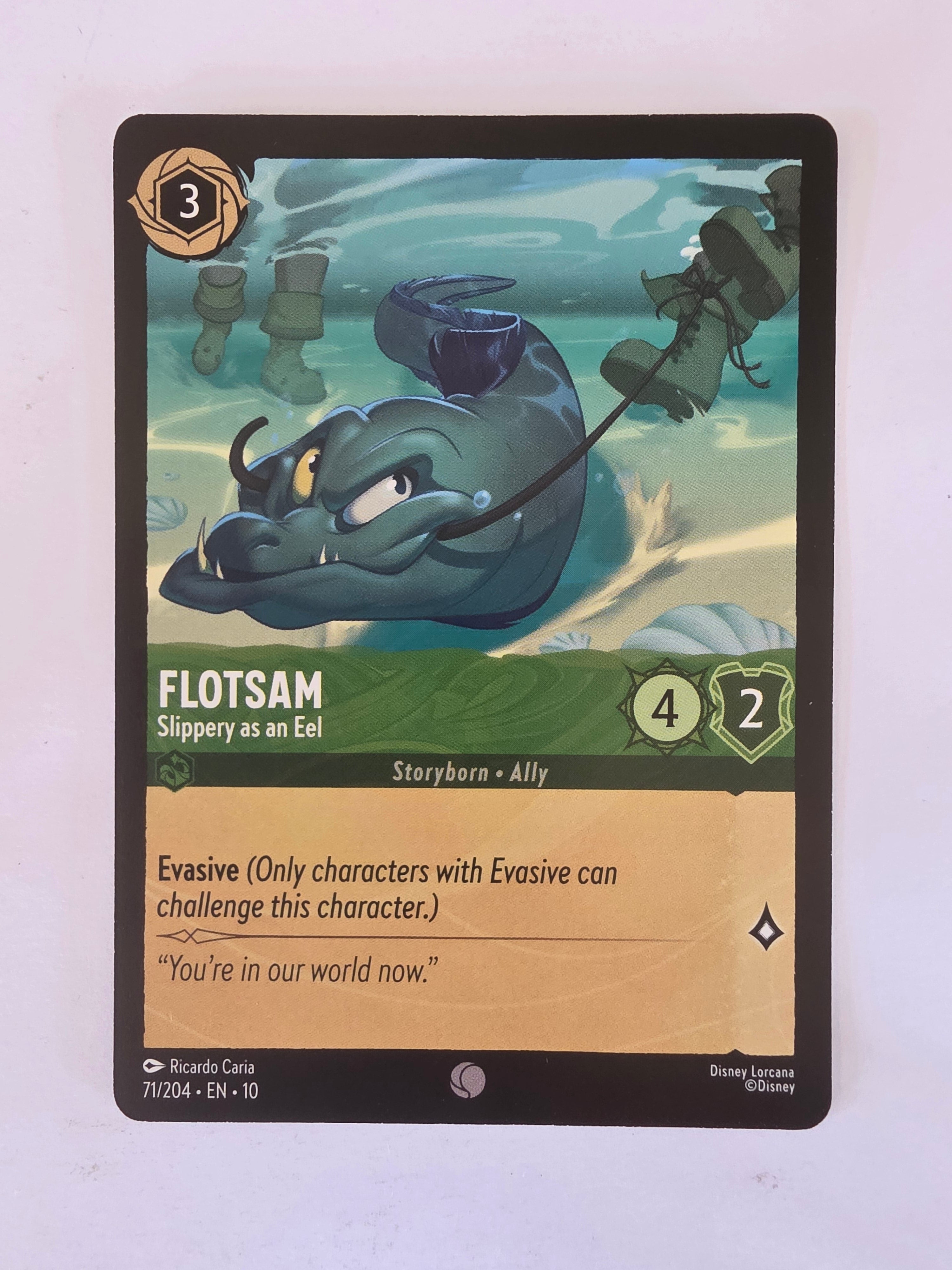 Lorcana Whispers in the Well #71/204 Flotsam - Slippery as an Eel | Common