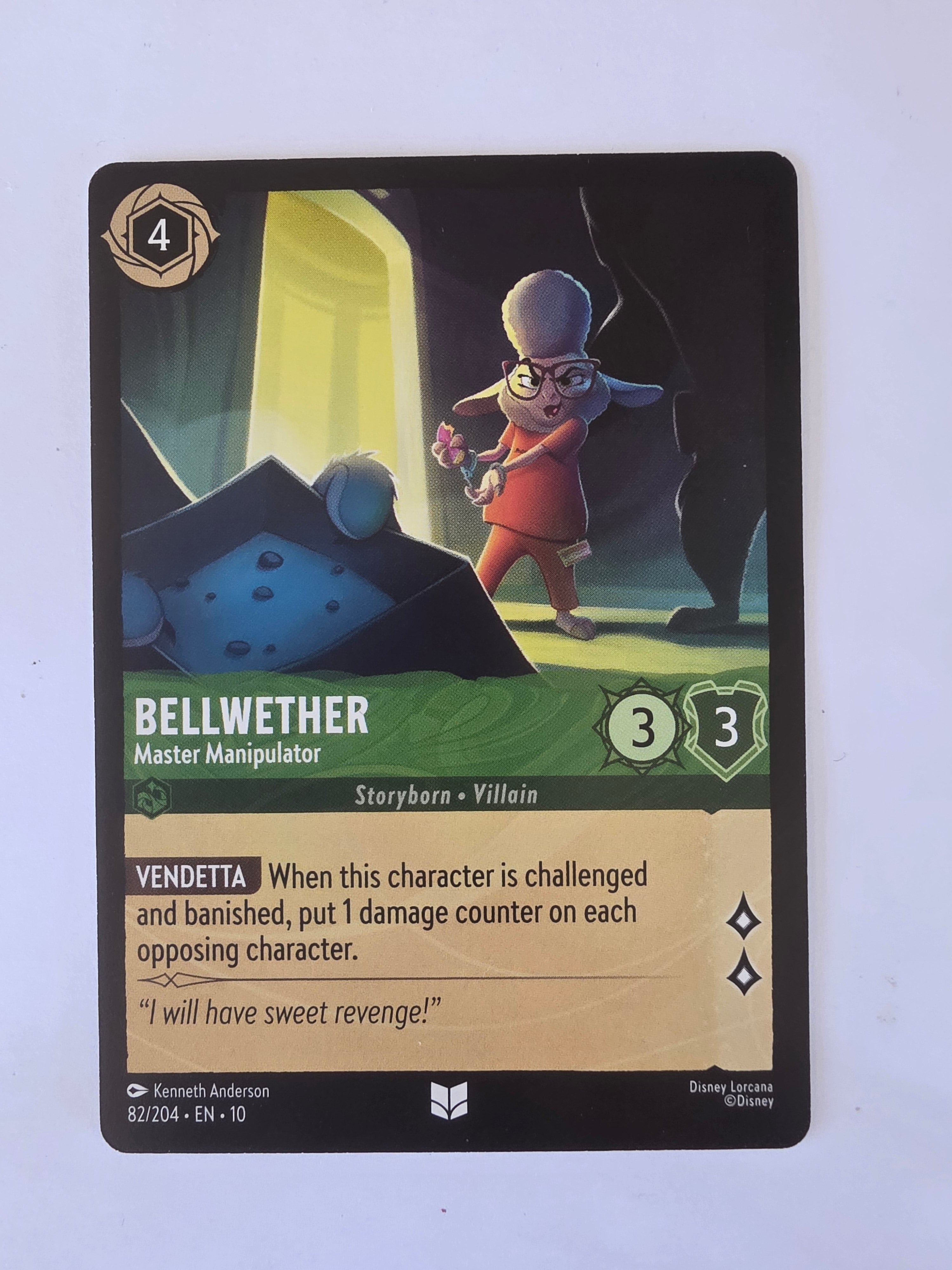 Lorcana Whispers in the Well #82/204 Bellwether - Master Manipulator | Uncommon