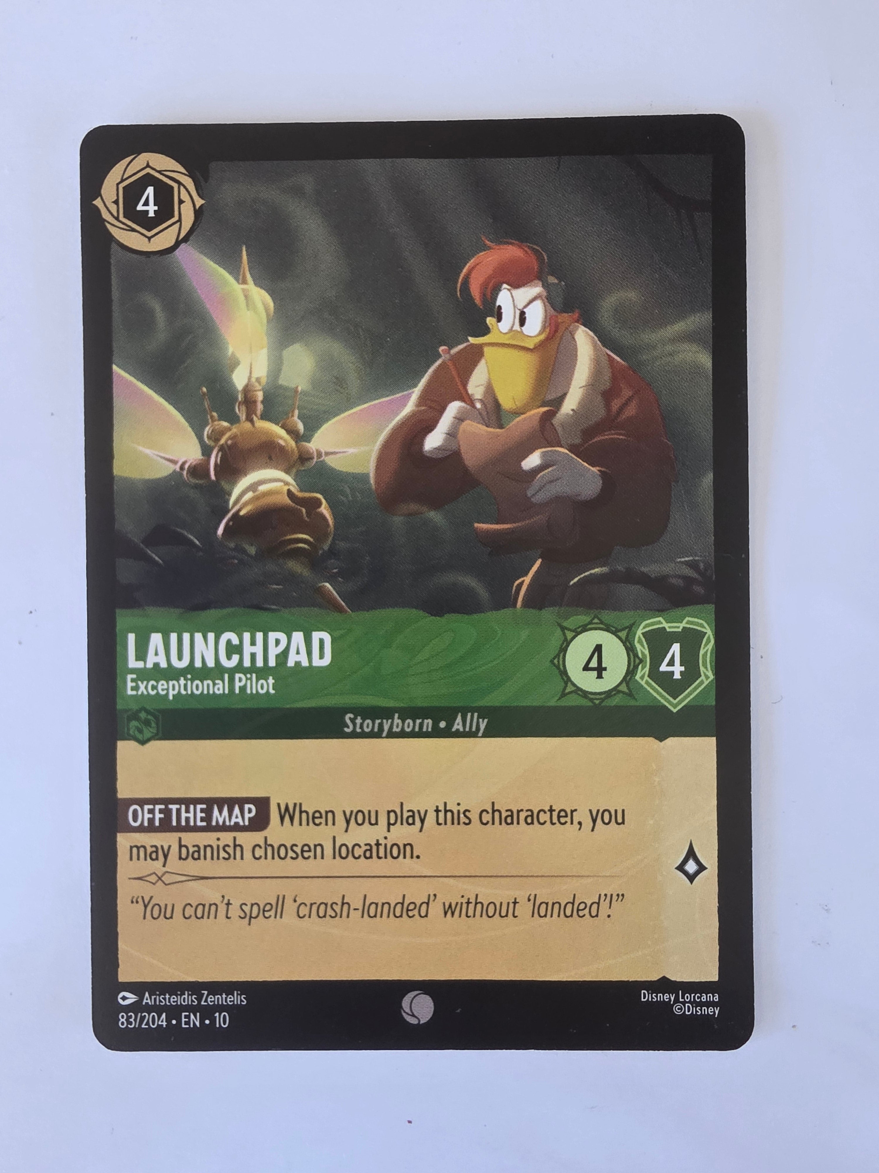 Lorcana Whispers in the Well #83/204 Launchpad - Exceptional Pilot | Common