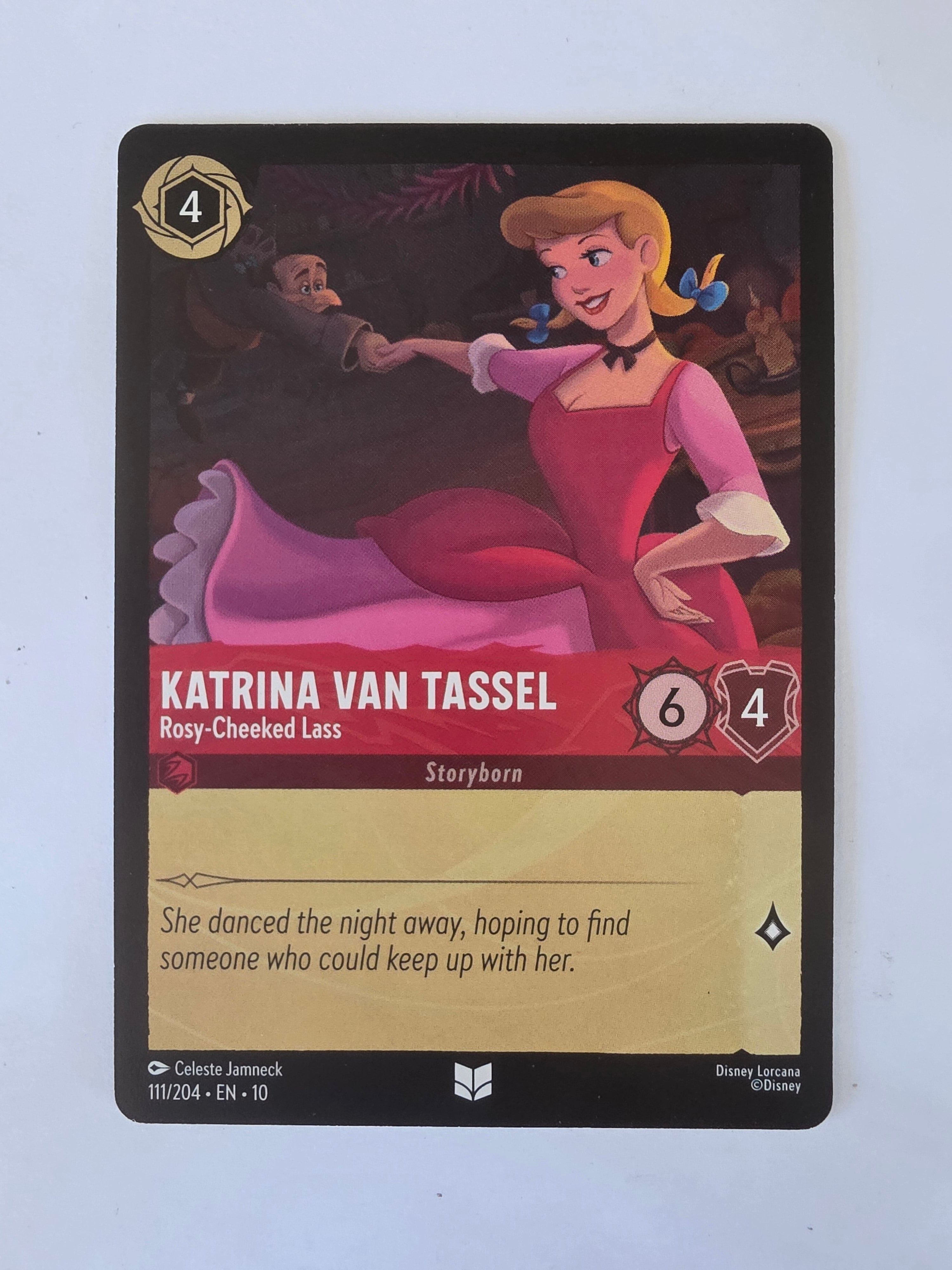 Lorcana Whispers in the Well #111/204 Katrina Van Tassel - Rosy-Cheeked Lass | Uncommon