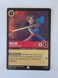 Lorcana Whispers in the Well #126/204 Mulan - Standing Her Ground | Uncommon