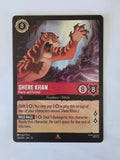 Lorcana Whispers in the Well #128/204 Shere Khan - Fiere and Furious | Rare