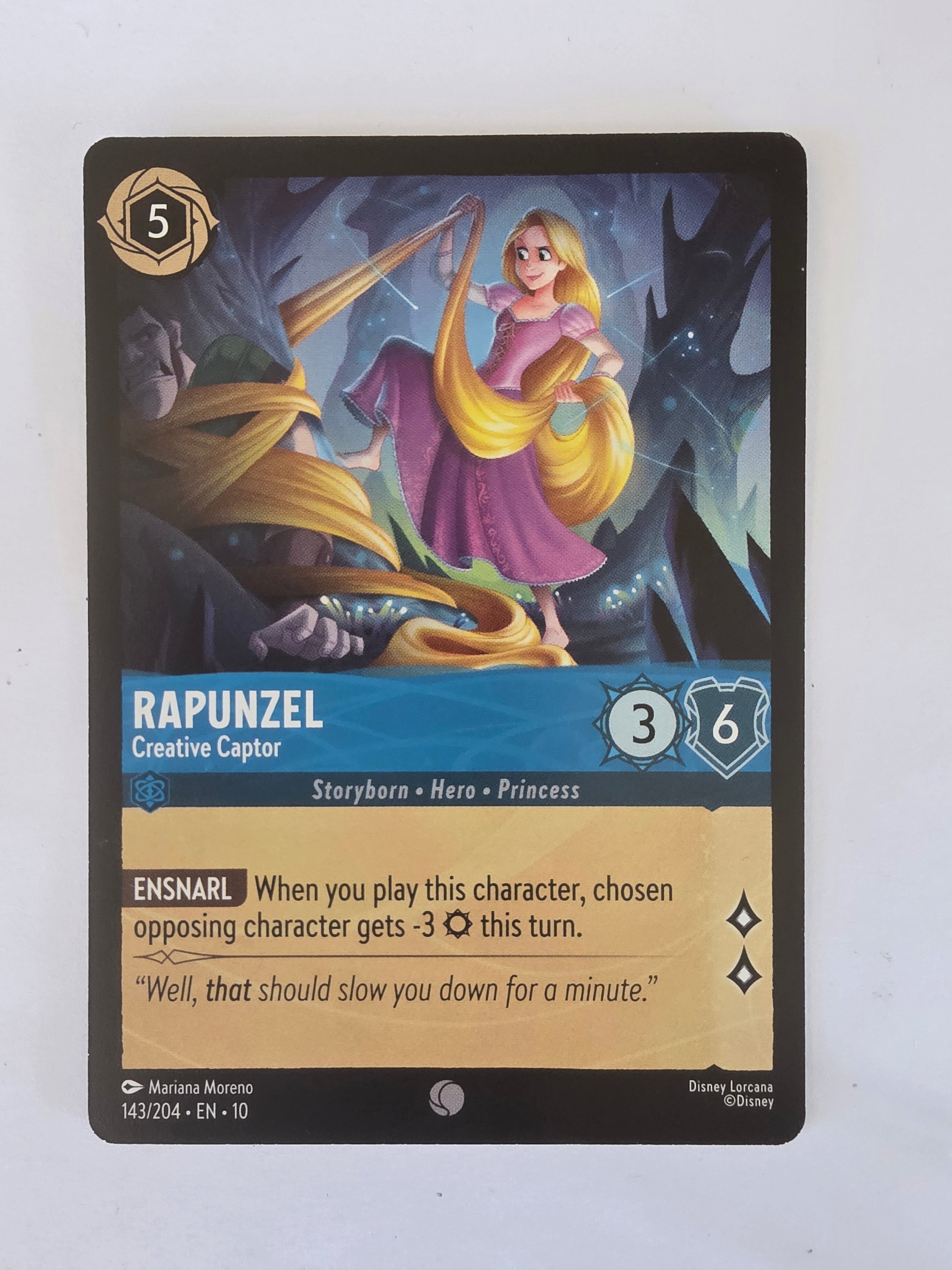 Lorcana Whispers in the Well #143/204 Rapunzel - Creative Captor | Common