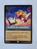 Lorcana Whispers in the Well #197/204 He Hurled His Thunderbolt | Uncommon