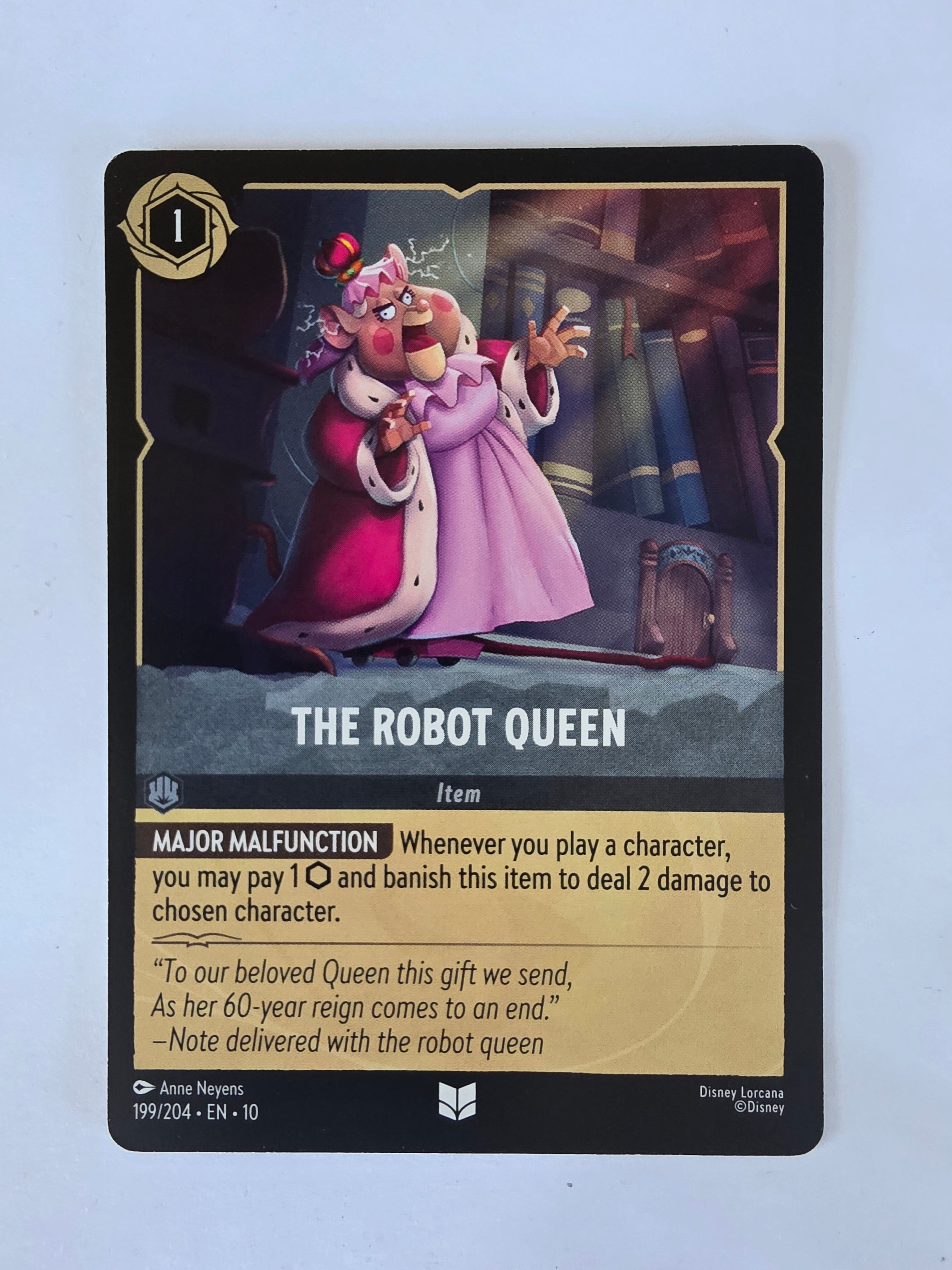 Lorcana Whispers in the Well #199/204 The Robot Queen | Uncommon